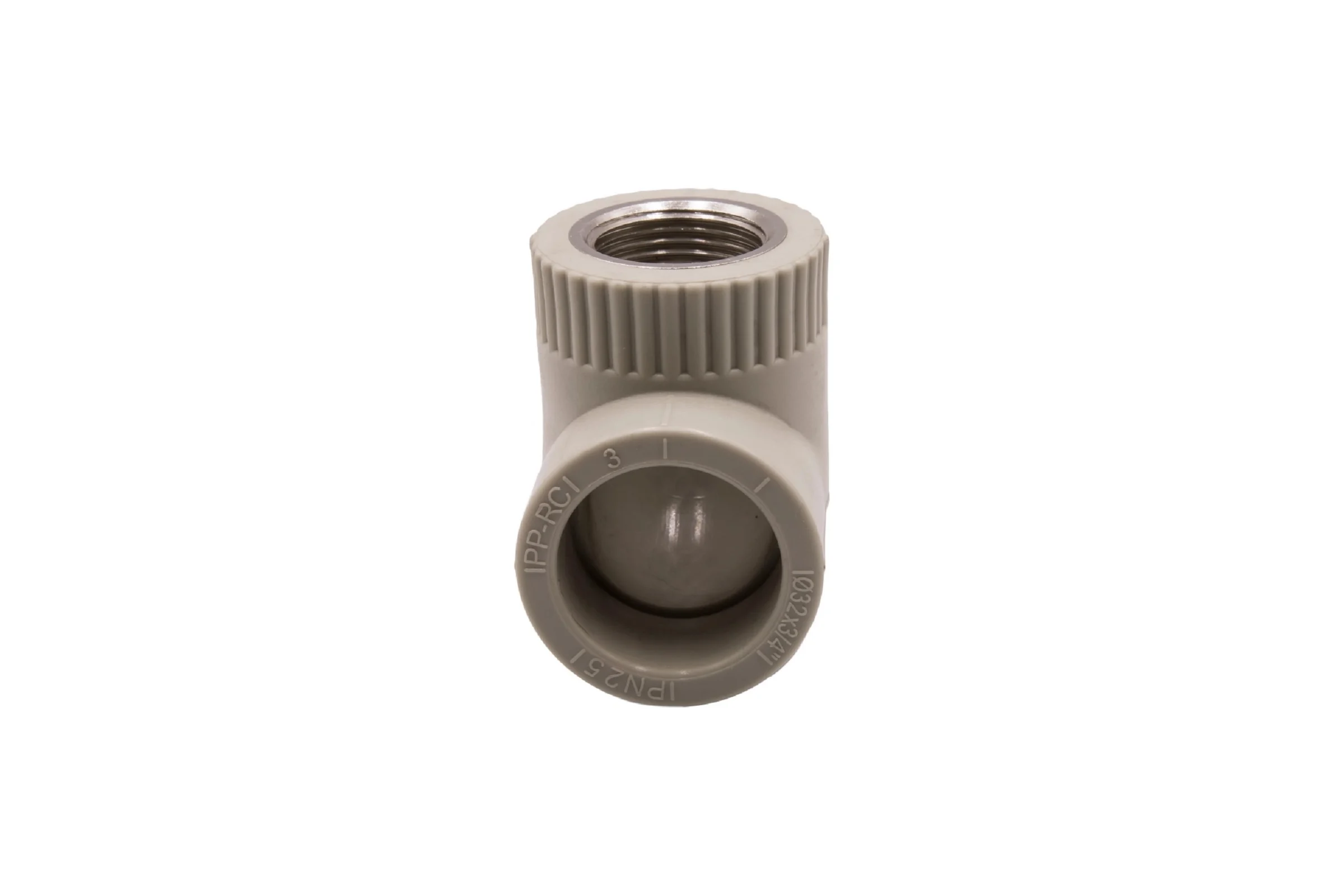 Комбинированный уголок VRT 32х3/4 вн., серый, Россия EVER plast 538434