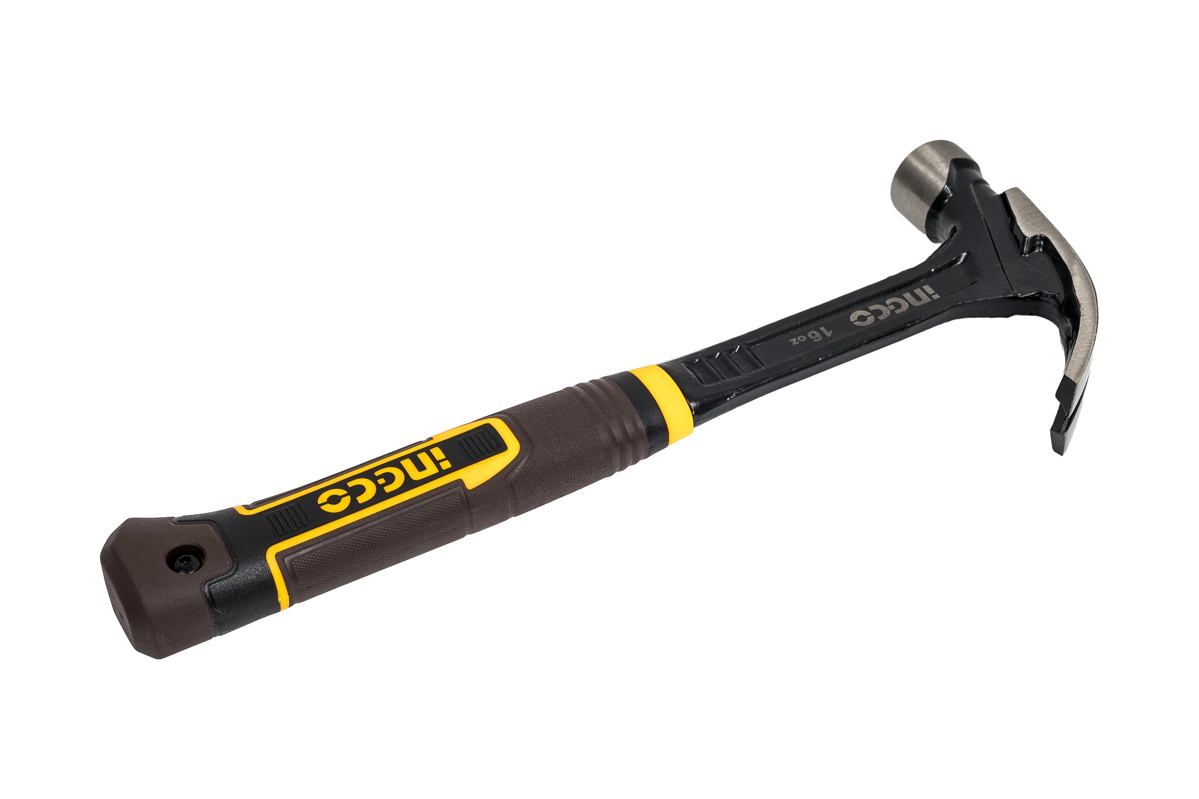 Молоток-гвоздодер INGCO SUPER INDUSTRIAL 450 г HCH81016L