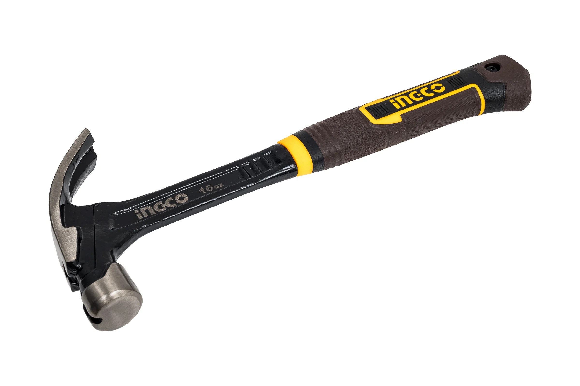 Молоток-гвоздодер INGCO SUPER INDUSTRIAL 450 г HCH81016L