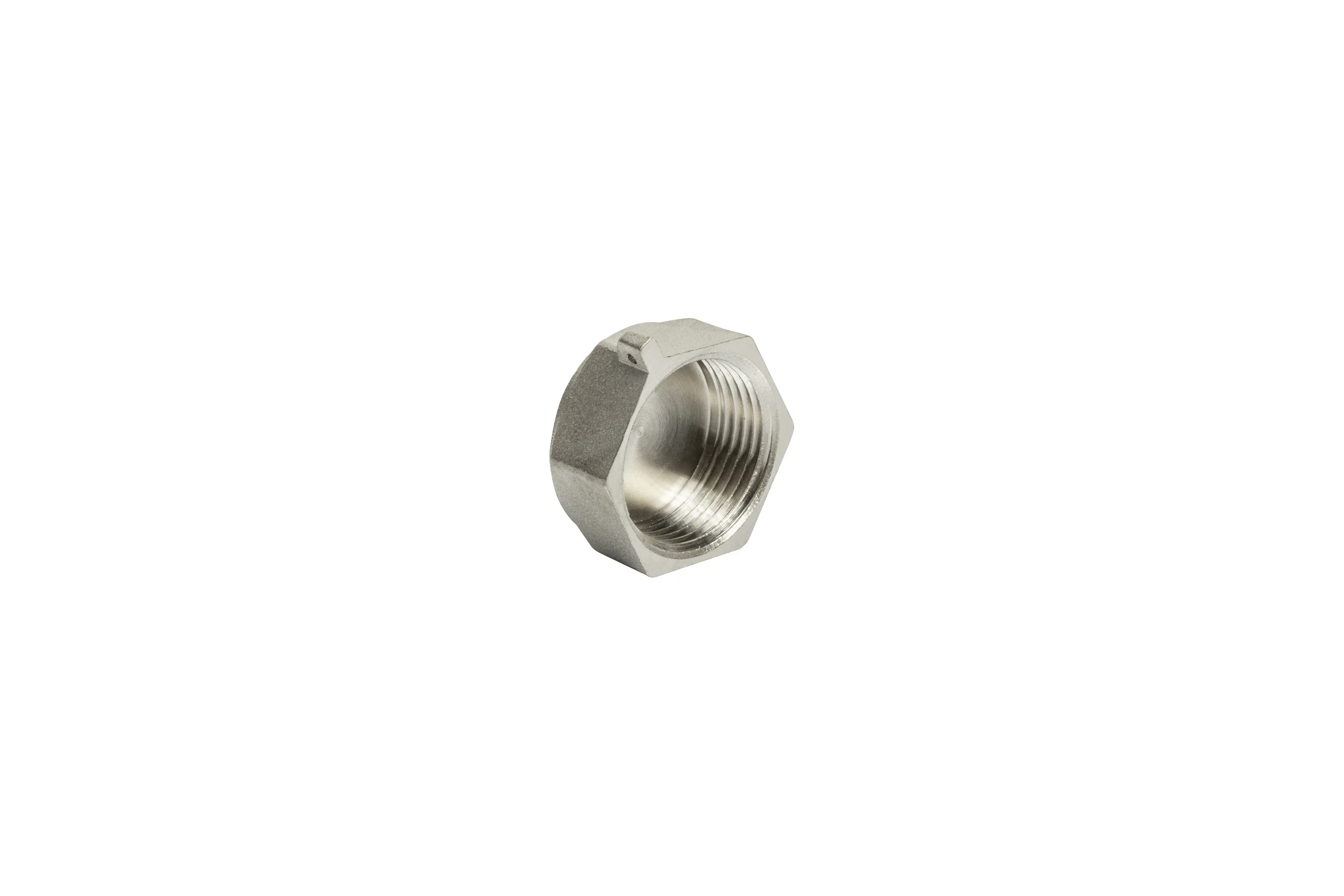 Заглушка VRT 3/4", внутренняя, с контрольным отверстием, никель 1910-000020 503074