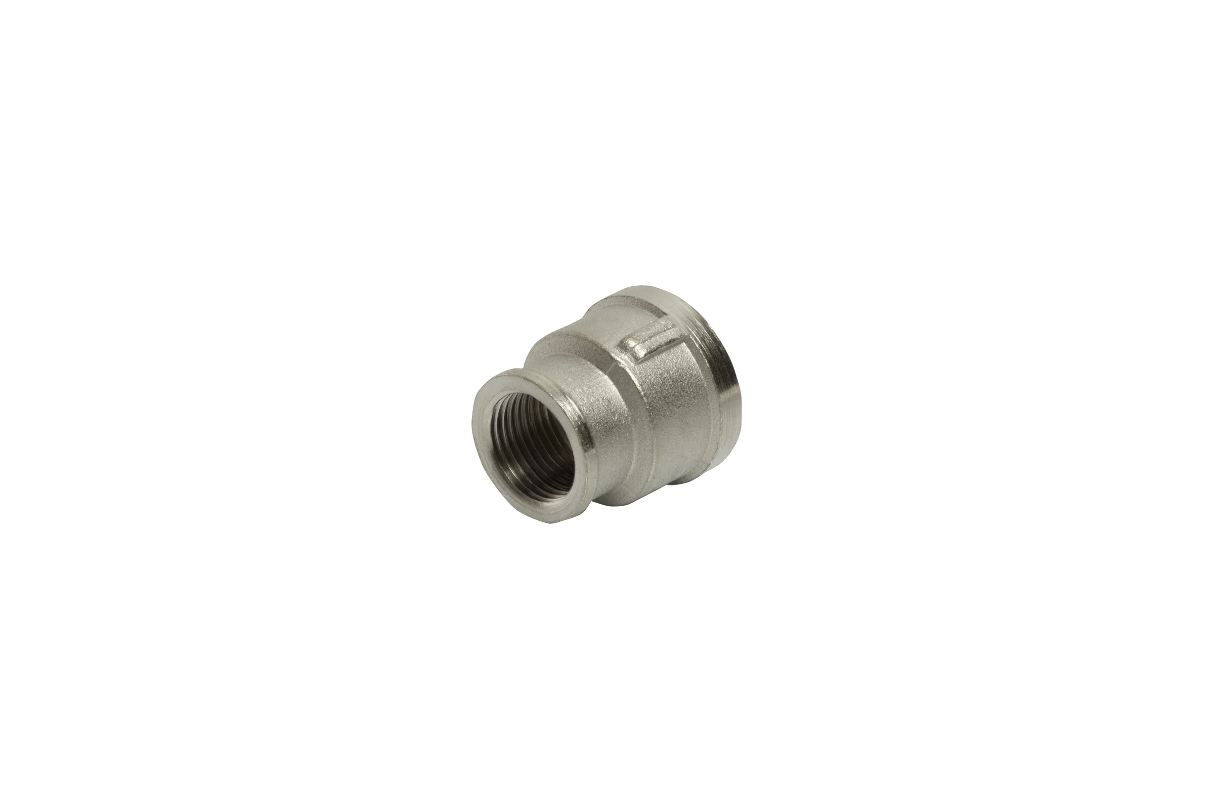 Переходная муфта VRT 1/2"-3/8", внутренняя/внутренняя, никель 1908-001510 503043