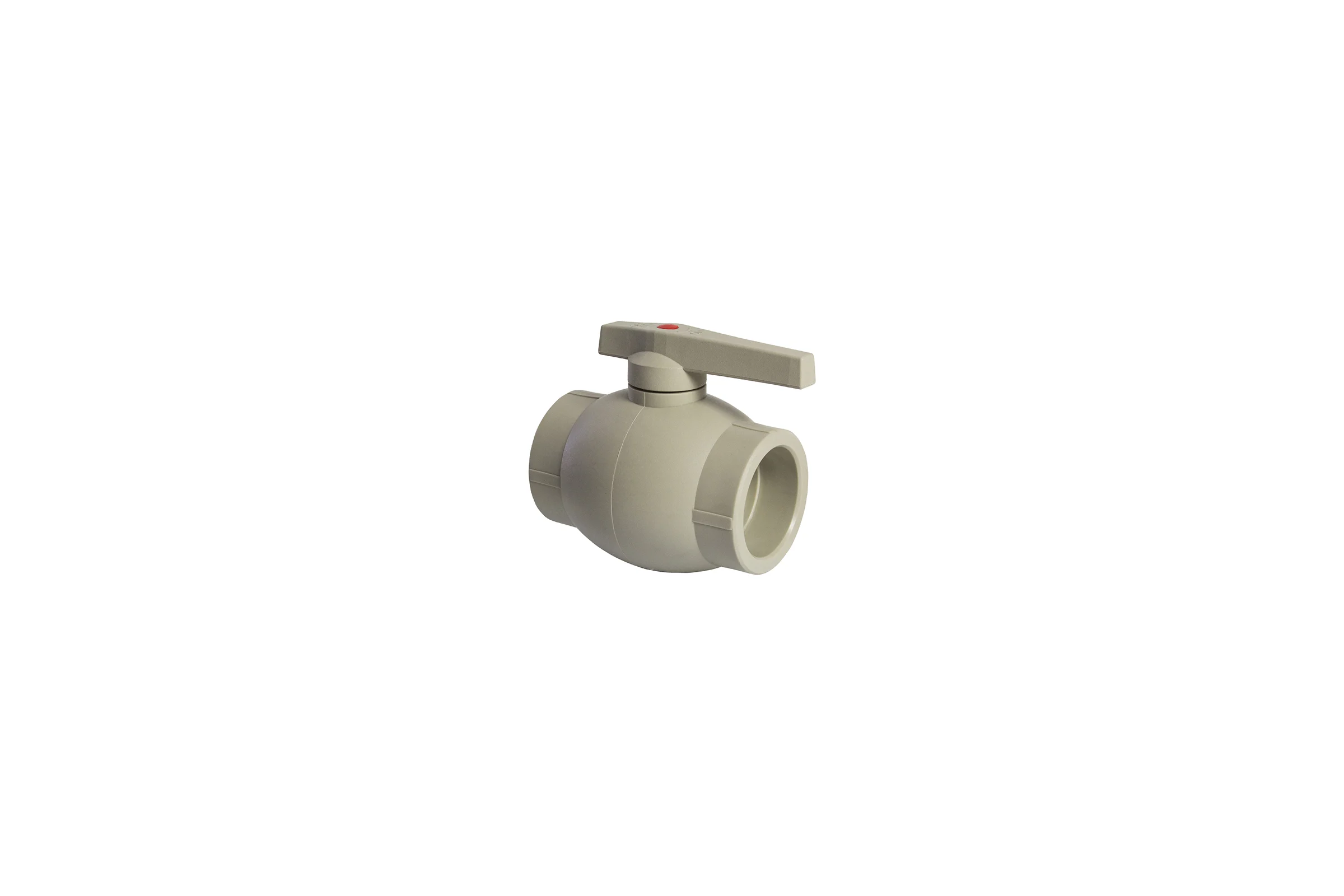 Шаровой кран VRT 63, ручка, PP-R EVER plast, серый 538461