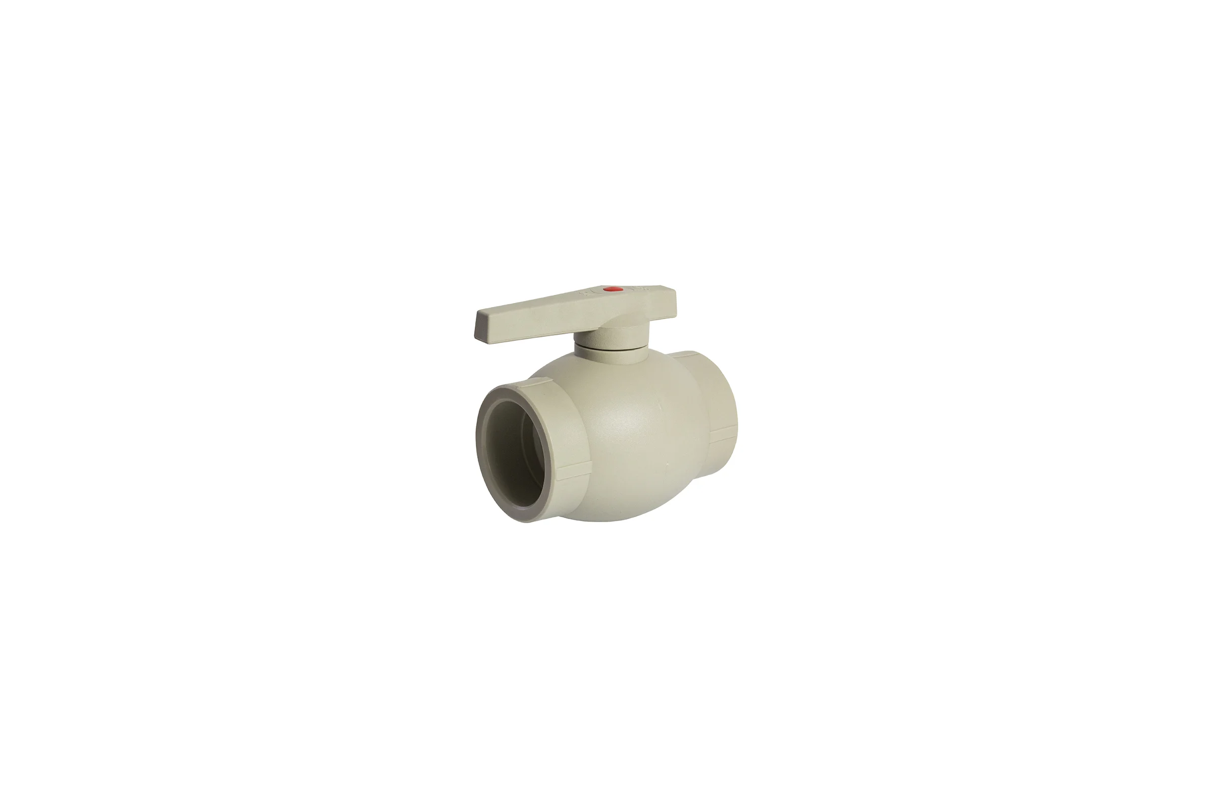Шаровой кран VRT 63, ручка, PP-R EVER plast, серый 538461