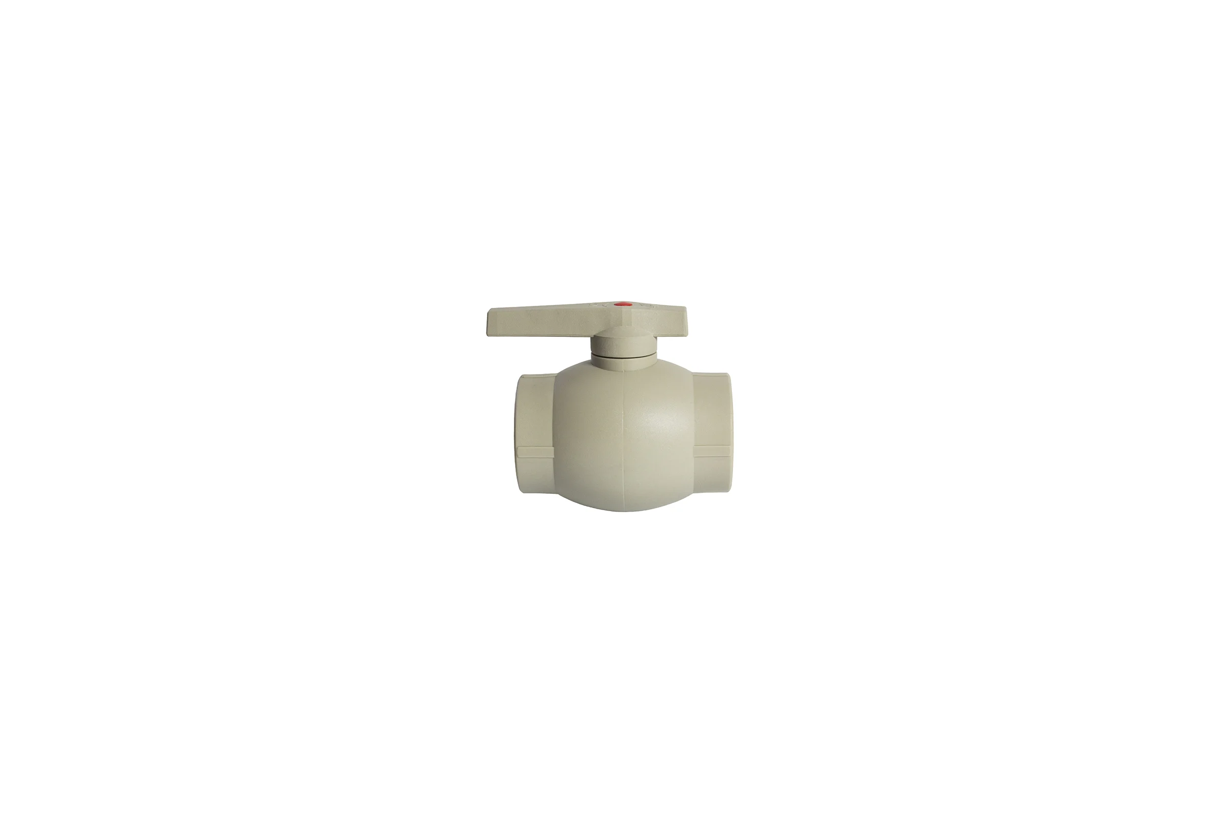 Шаровой кран VRT 63, ручка, PP-R EVER plast, серый 538461