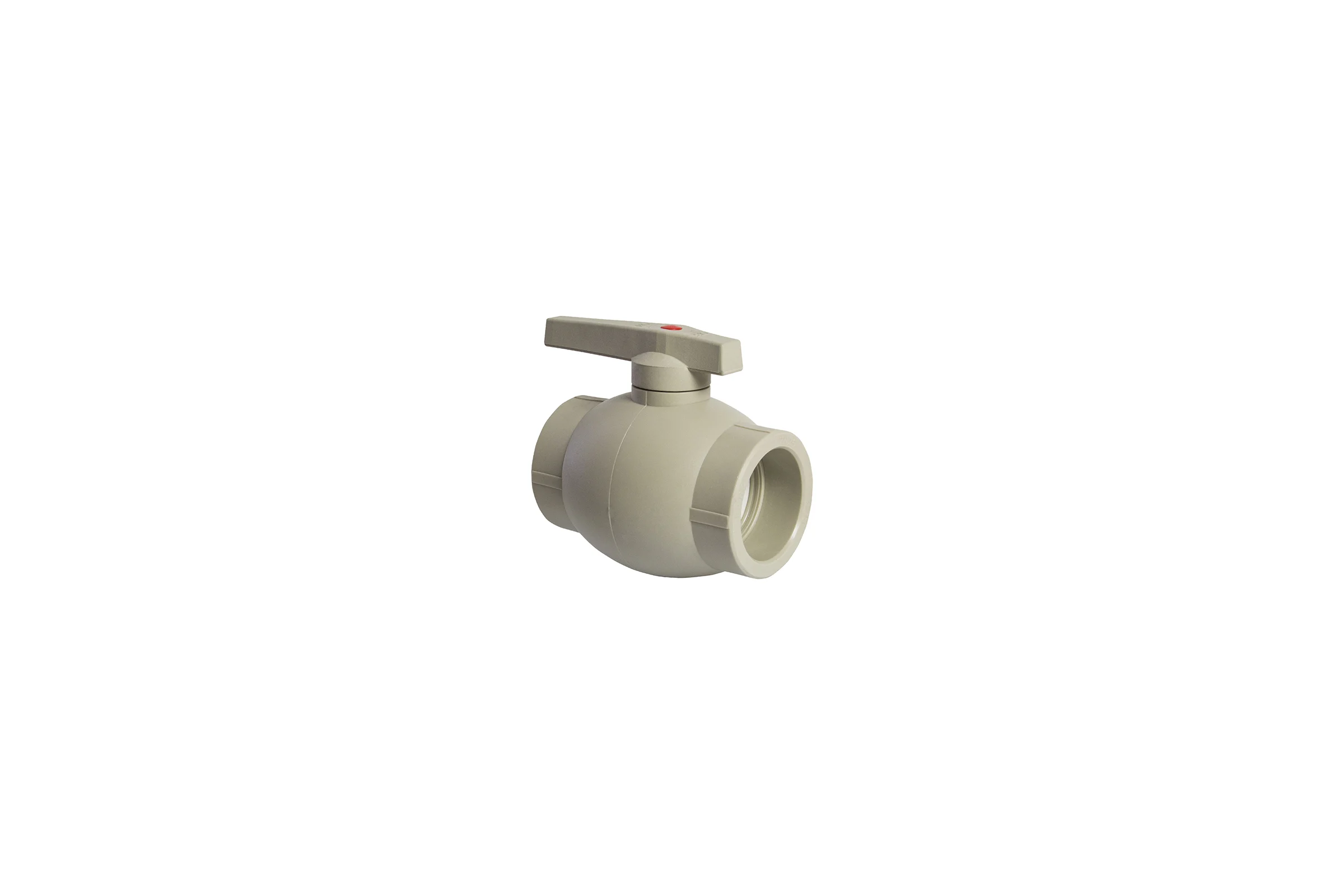 Шаровой кран VRT 63, ручка, PP-R EVER plast, серый 538461