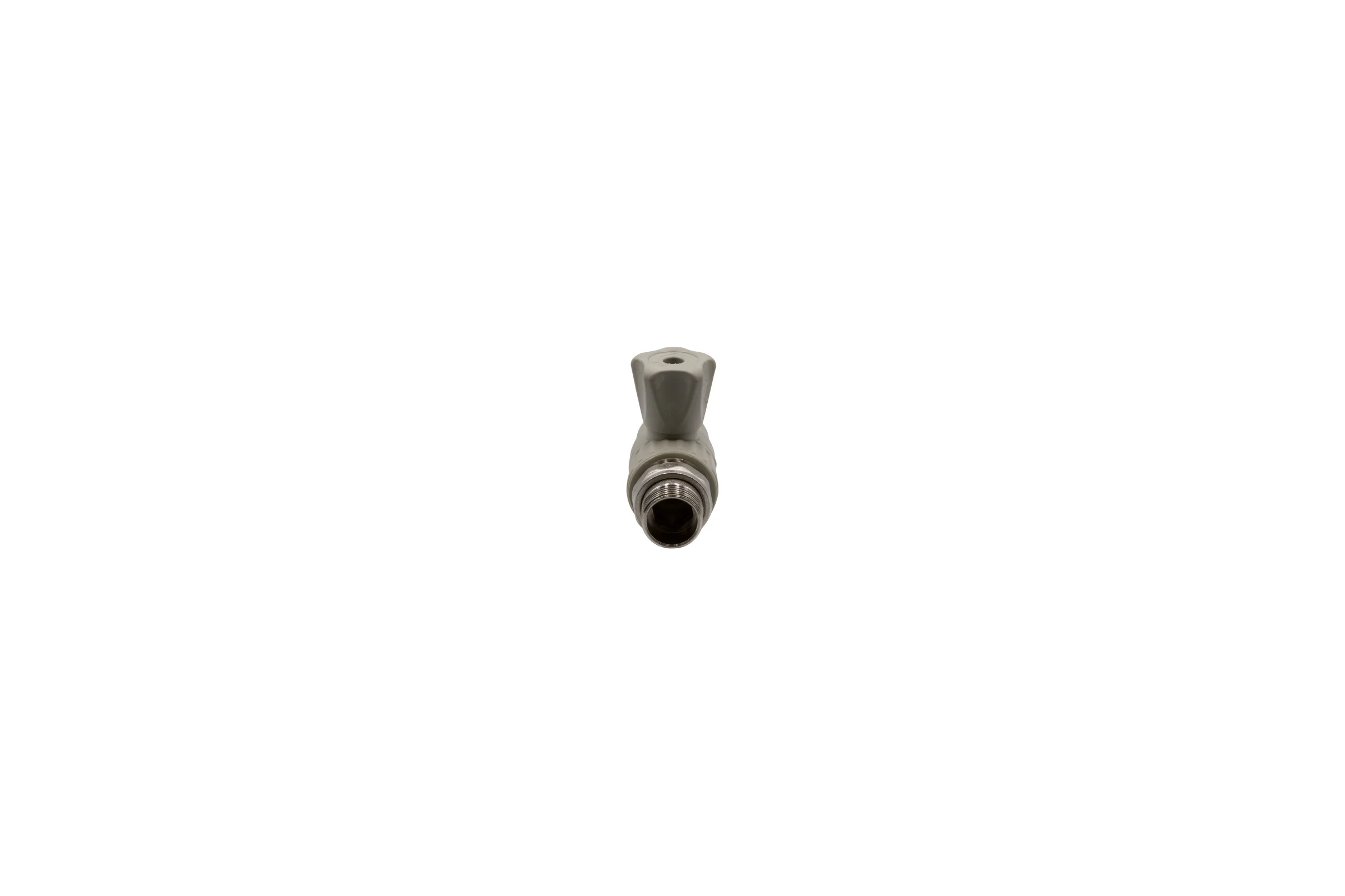 Шаровой кран VRT американка, 25-3/4", прямой, EVER plast, серый 538452
