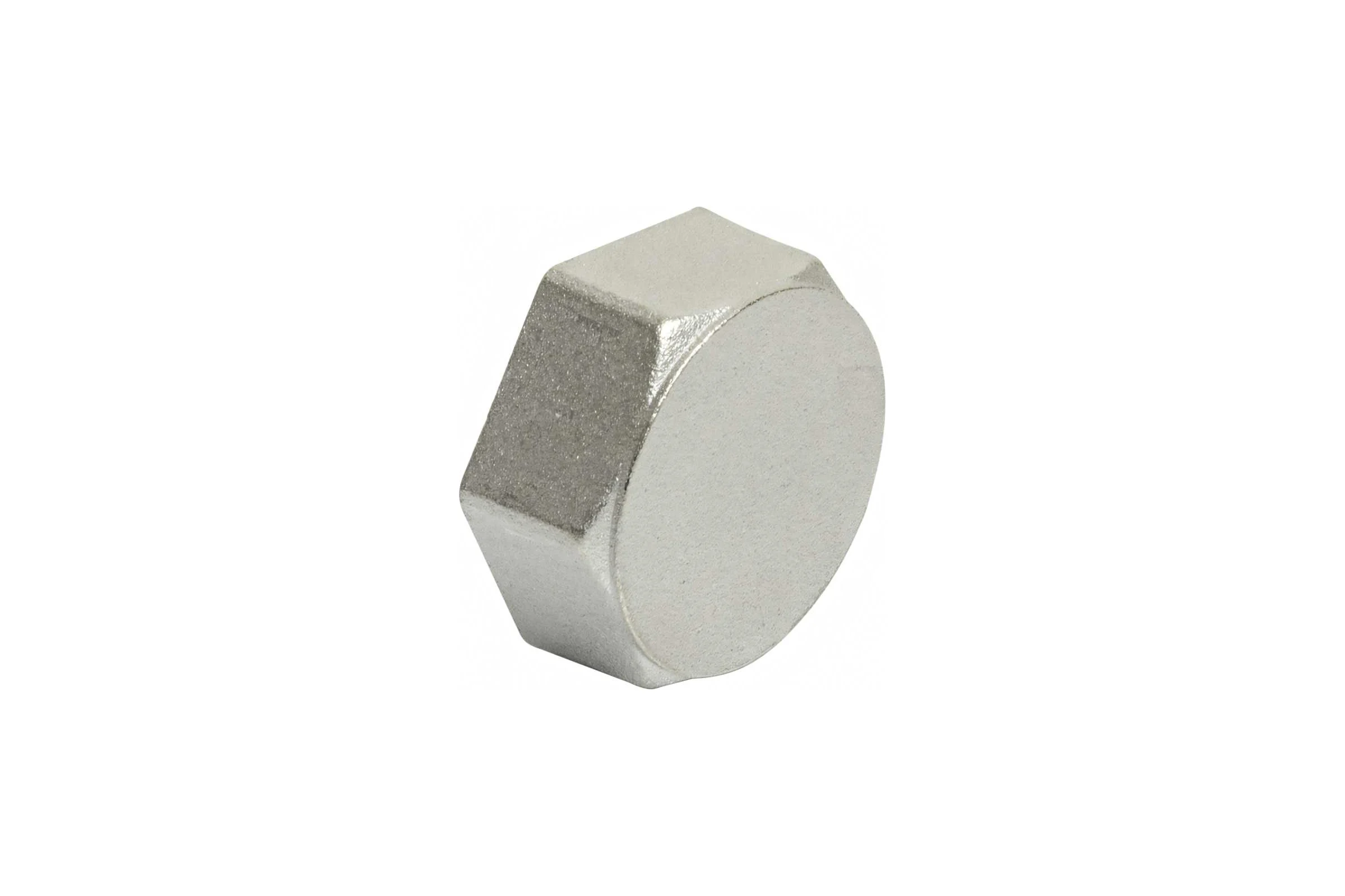 Заглушка VRT 1/2", внутренняя, с контрольным отверстием, никель 1910-000015 503080