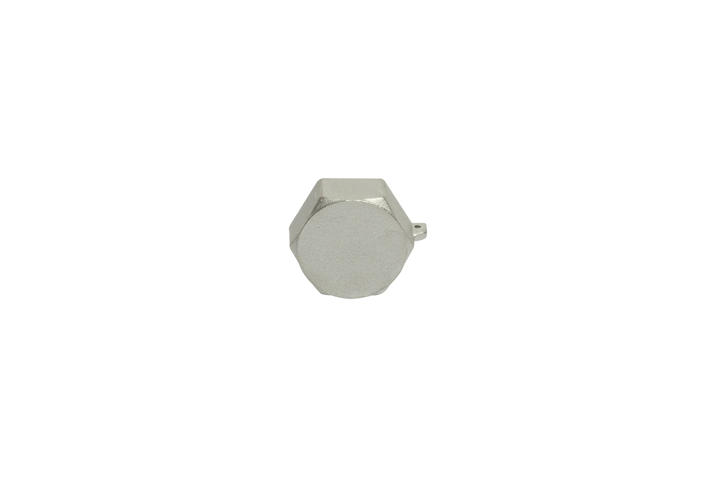 Заглушка VRT 1/2", внутренняя, с контрольным отверстием, никель 1910-000015 503080