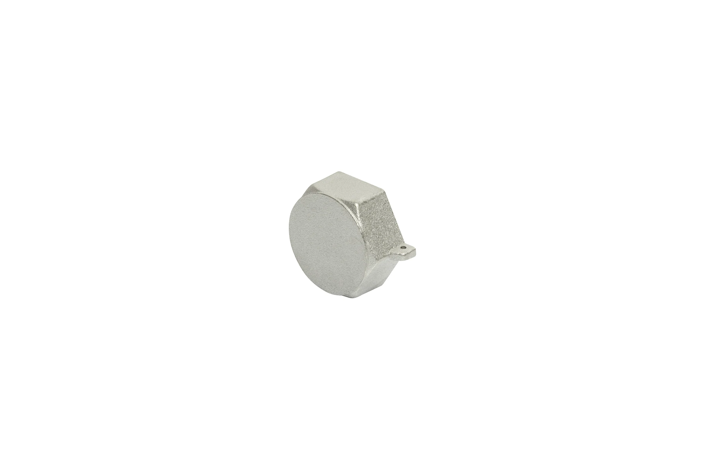 Заглушка VRT 1/2", внутренняя, с контрольным отверстием, никель 1910-000015 503080