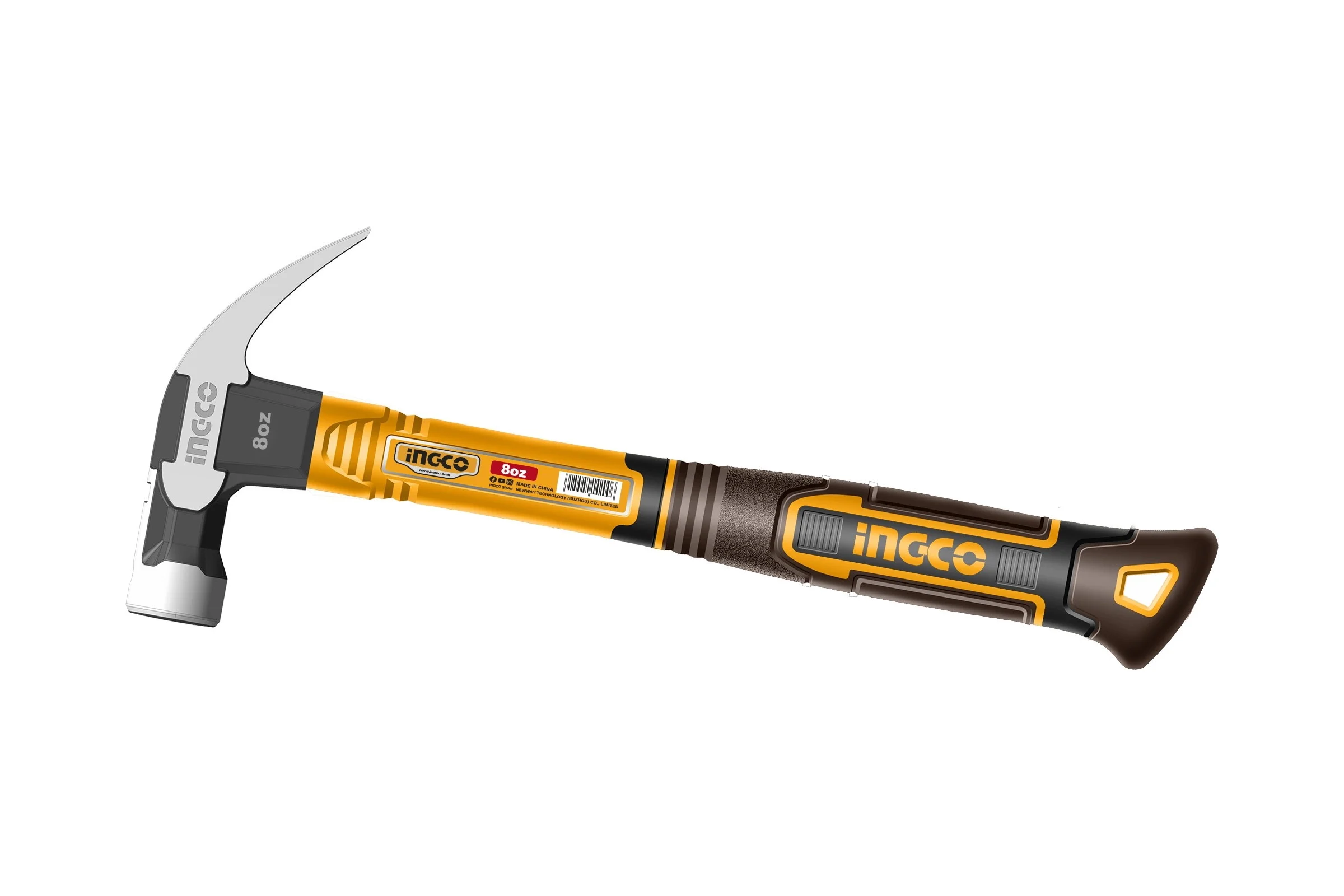 Молоток-гвоздодер INGCO SUPER INDUSTRIAL 220 г HCH81008