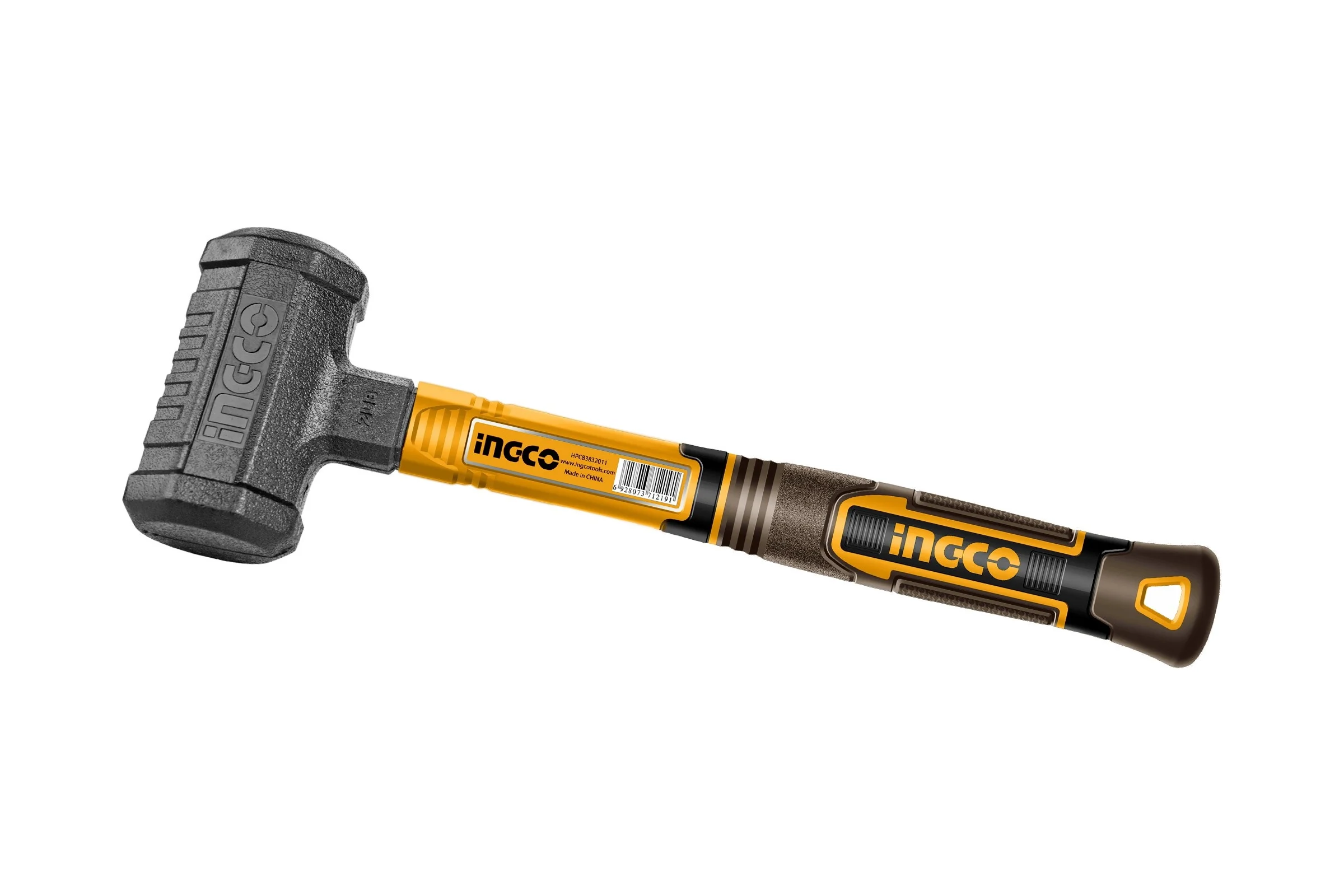 Молоток безынерционный INGCO INDUSTRIAL 900 г HDBM08028