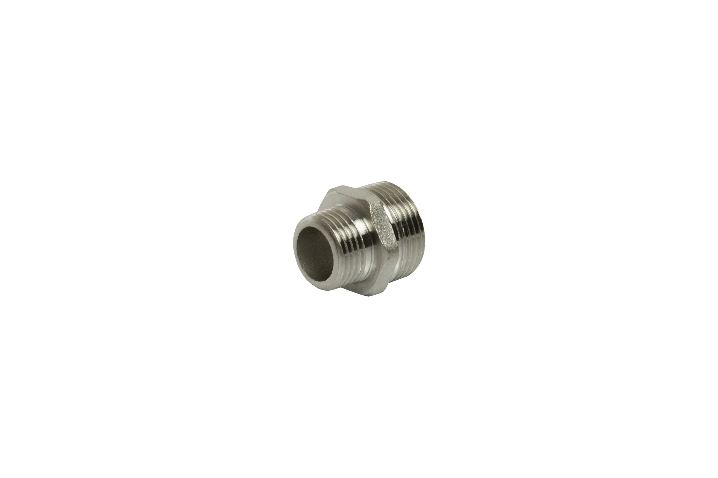 Переходной ниппель VRT 3/4"-1/2", наружная/наружная, никель 1909-002015 281161