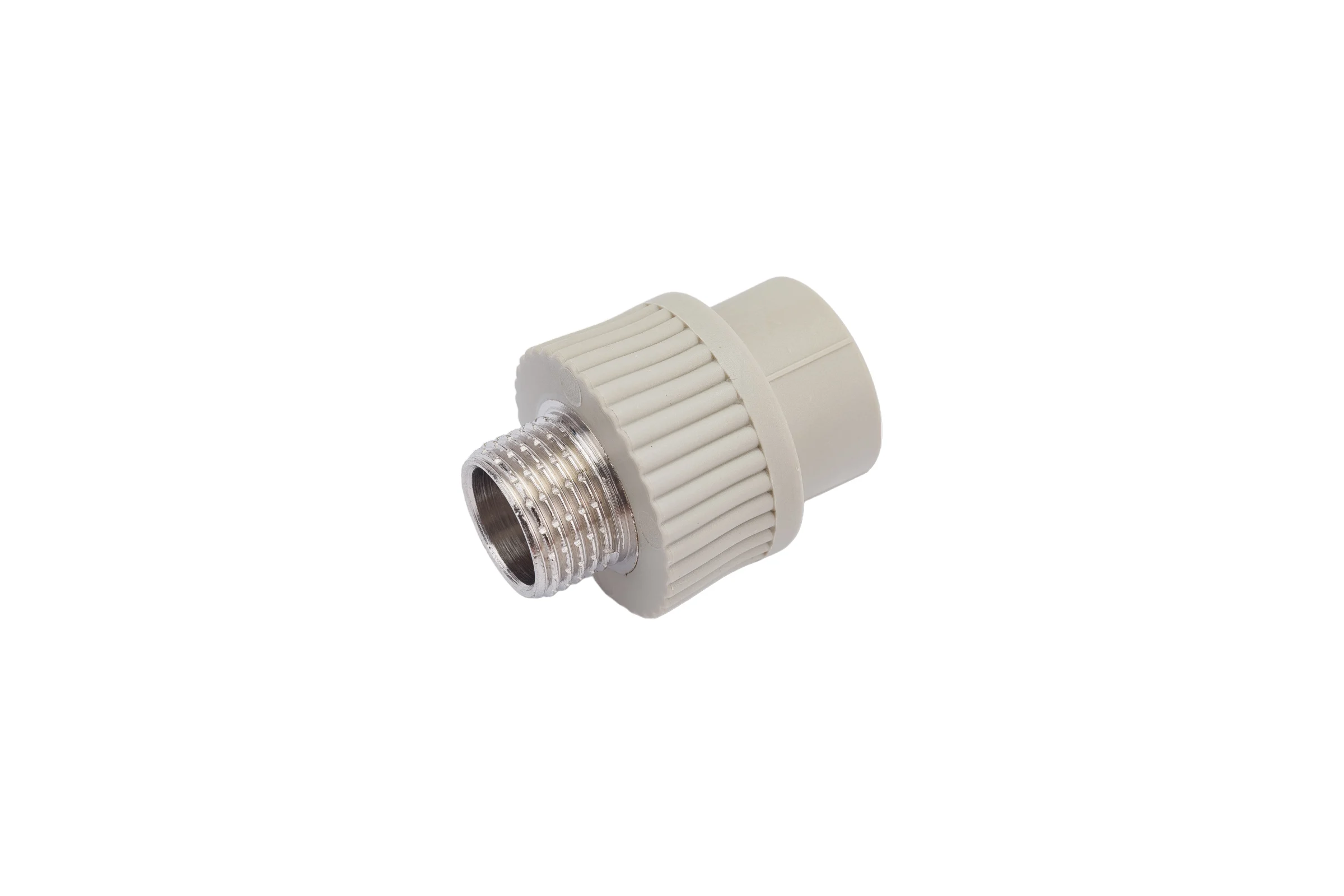 Комбинированная муфта VRT наружная, 20х1/2", EVER plast, серый 538327