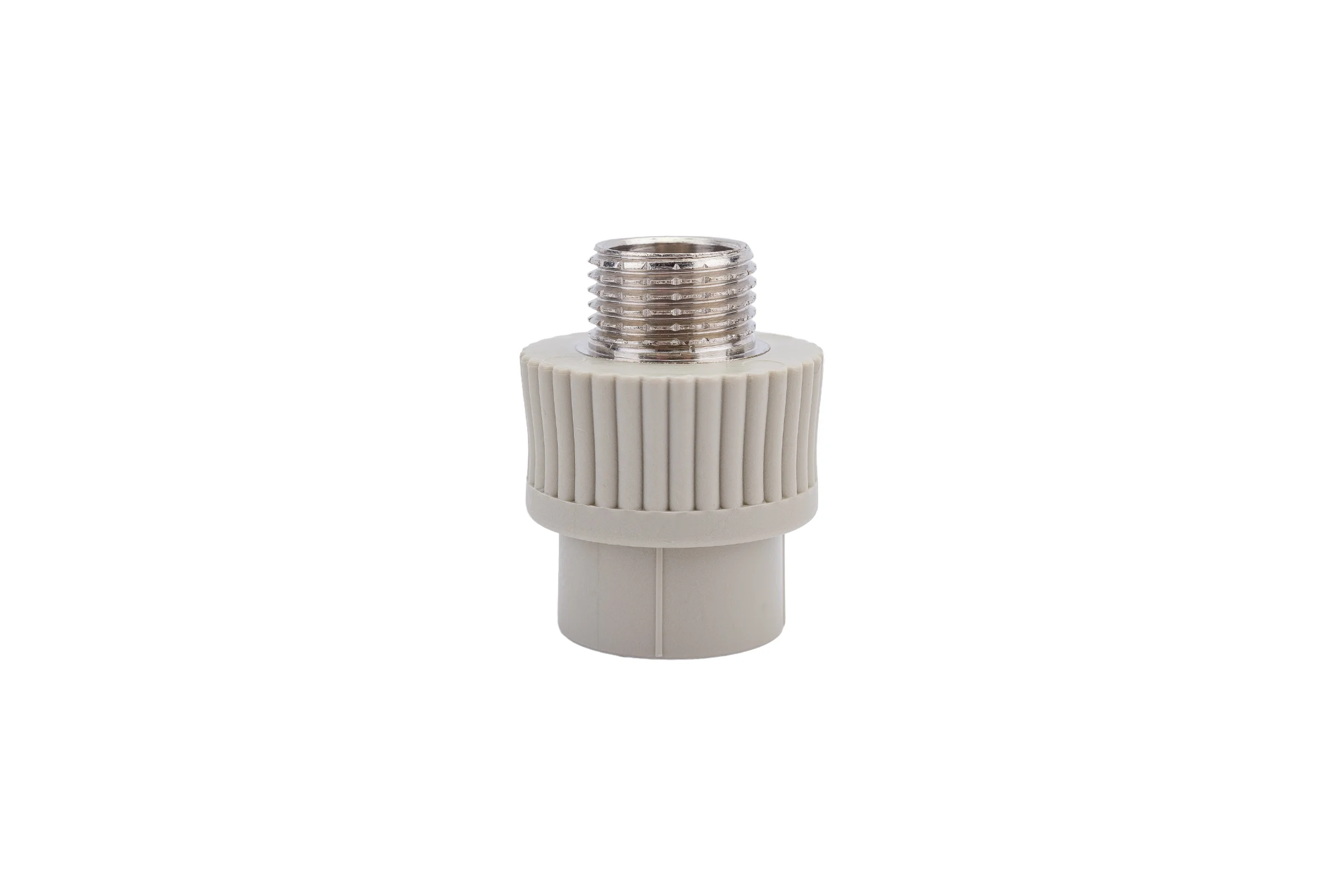 Комбинированная муфта VRT наружная, 20х1/2", EVER plast, серый 538327