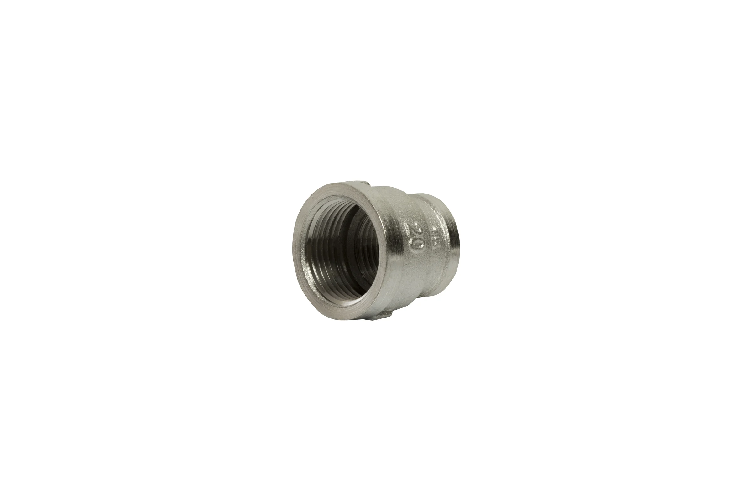 Переходная муфта VRT 3/4"-1/2", внутренняя/внутренняя, никель 1908-002015 503038