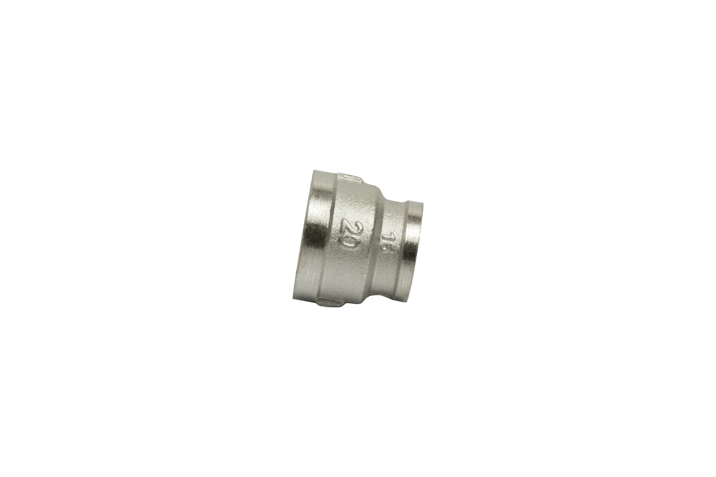 Переходная муфта VRT 3/4"-1/2", внутренняя/внутренняя, никель 1908-002015 503038