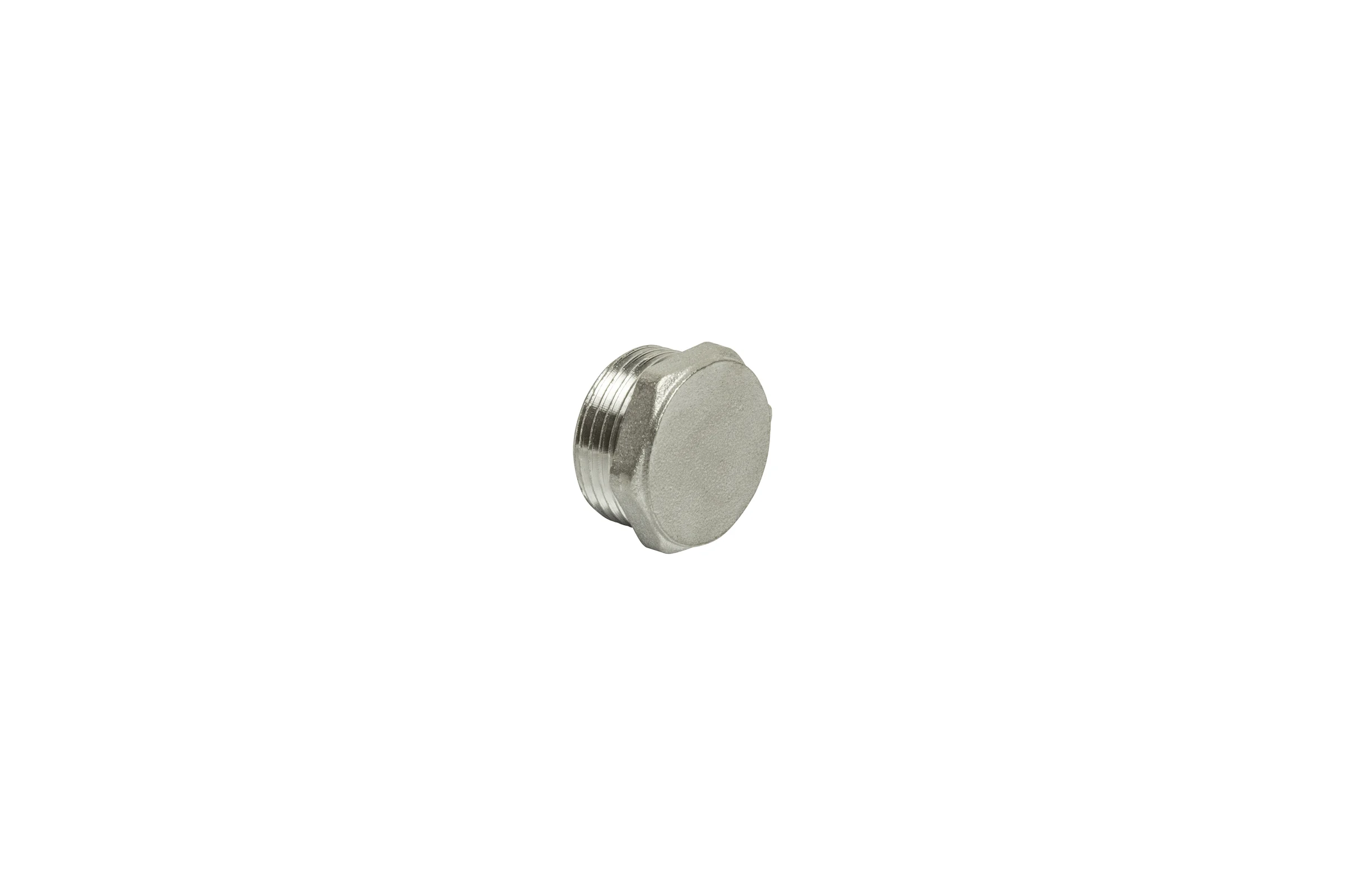 Заглушка VRT 1/2", наружная, с контрольным отверстием, никель 1912-000015 503076