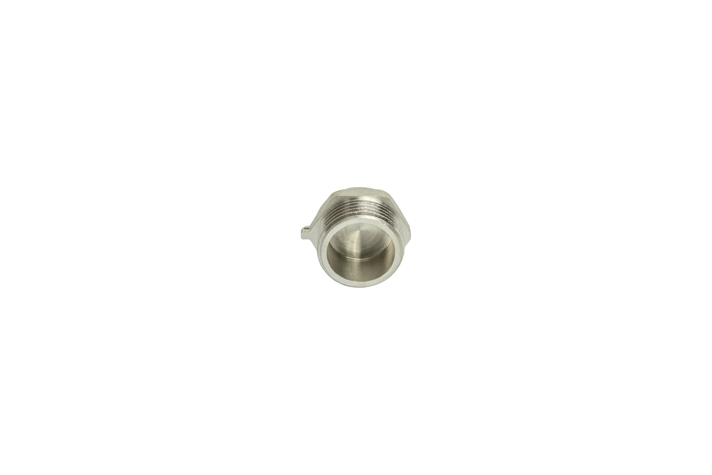 Заглушка VRT 1/2", наружная, с контрольным отверстием, никель 1912-000015 503076