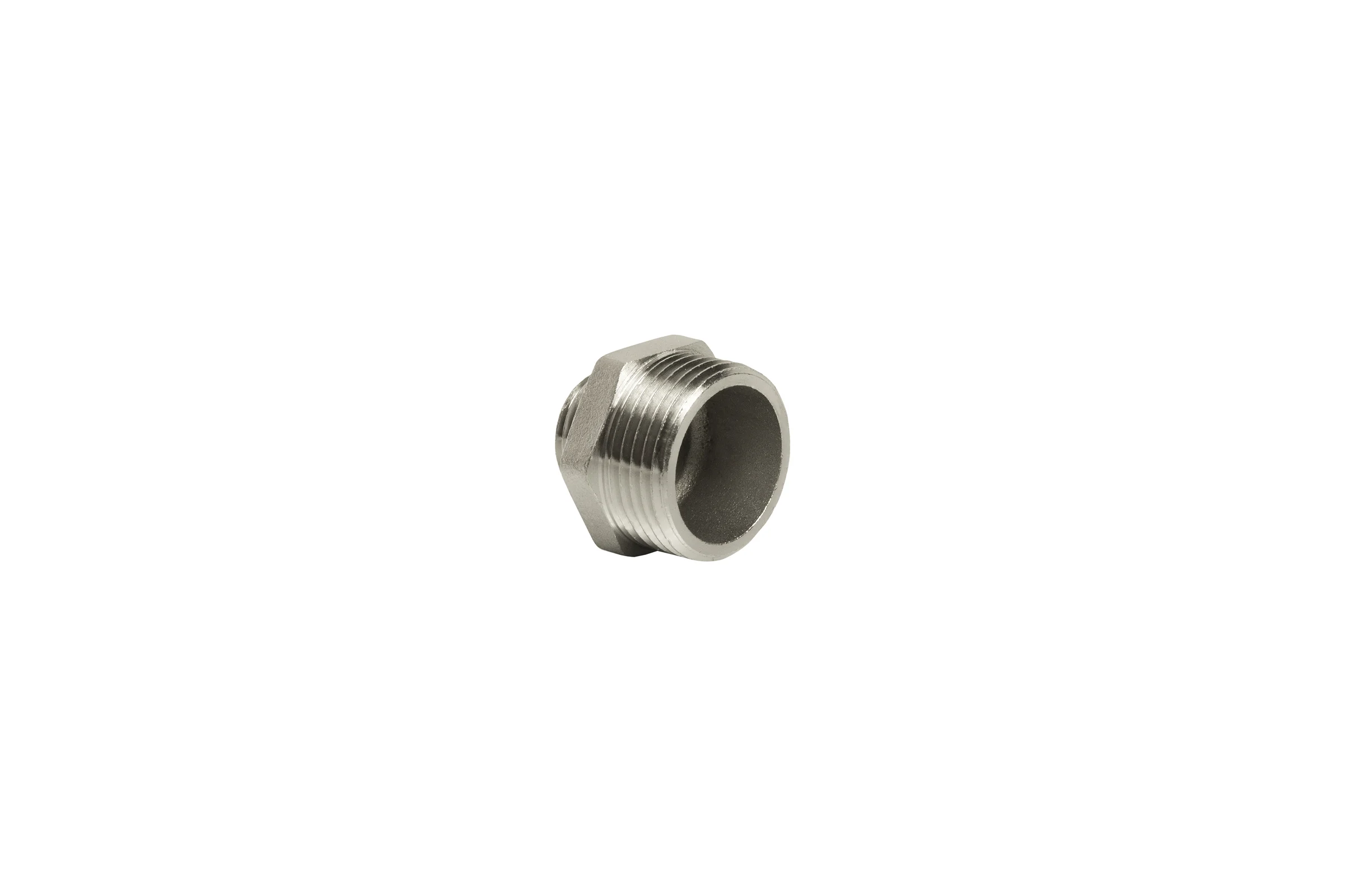 Переходной ниппель VRT 1"-1/2", наружная/наружная, никель 1909-002515 503070