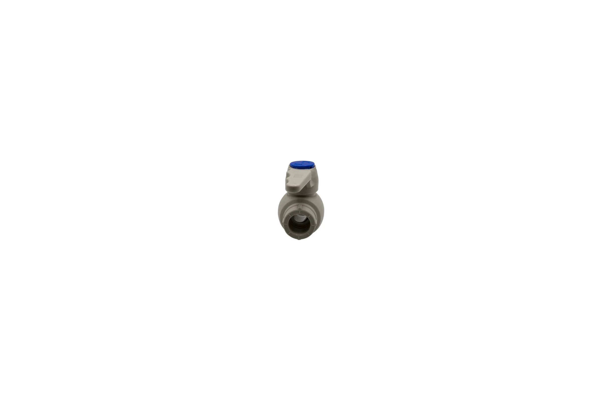 Шаровой кран VRT 20, ручка, PP-R EVER plast, серый 538457