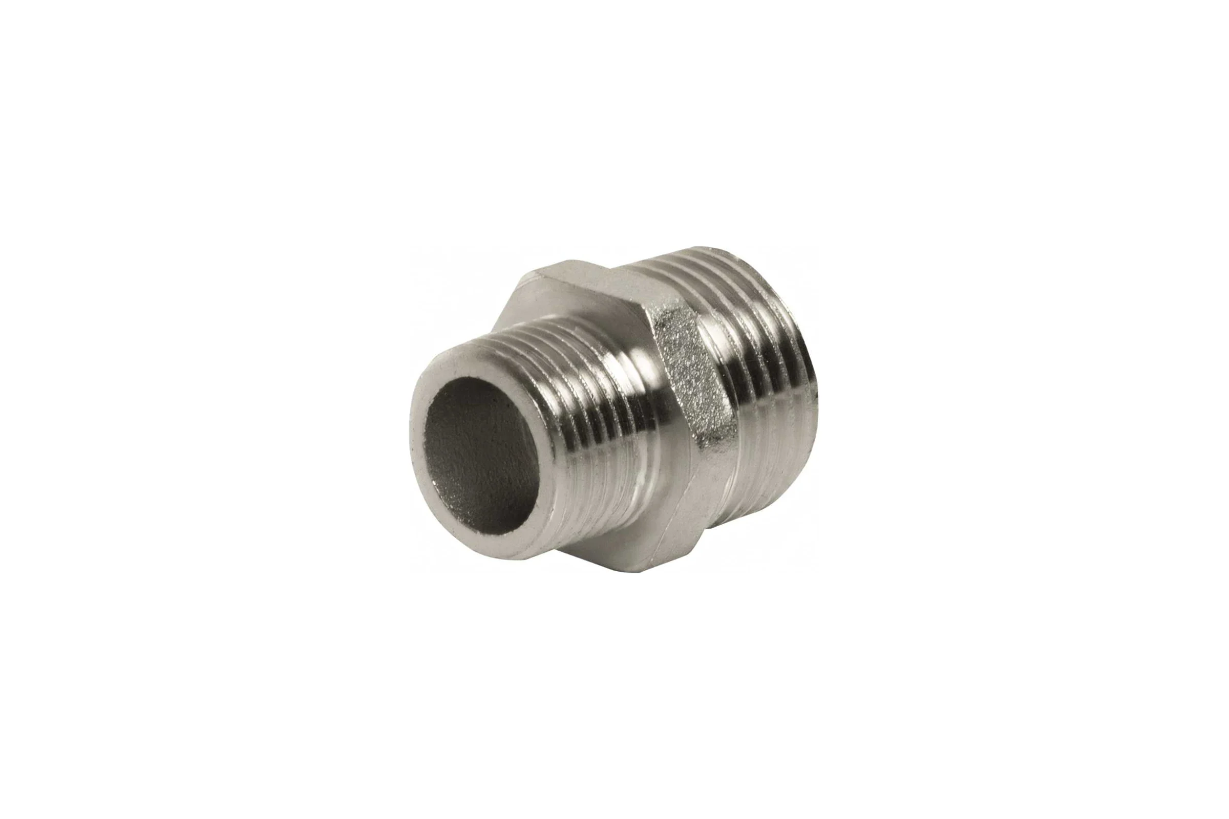 Переходной ниппель VRT 1/2"-3/8", наружная/наружная, никель 1909-001510 503071