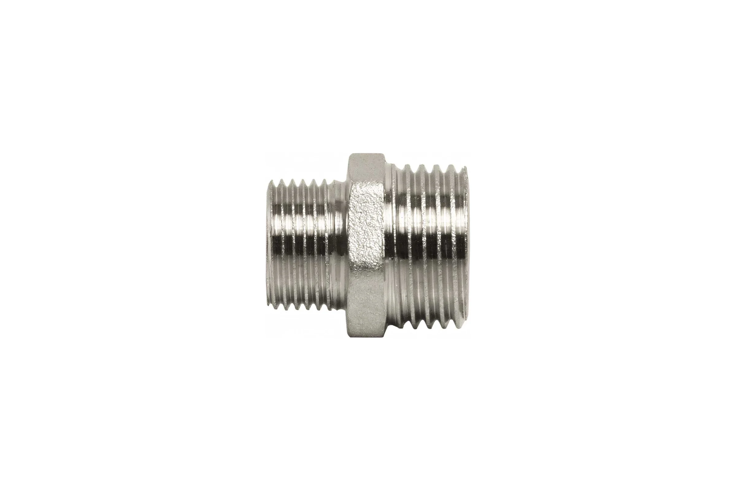 Переходной ниппель VRT 1/2"-3/8", наружная/наружная, никель 1909-001510 503071