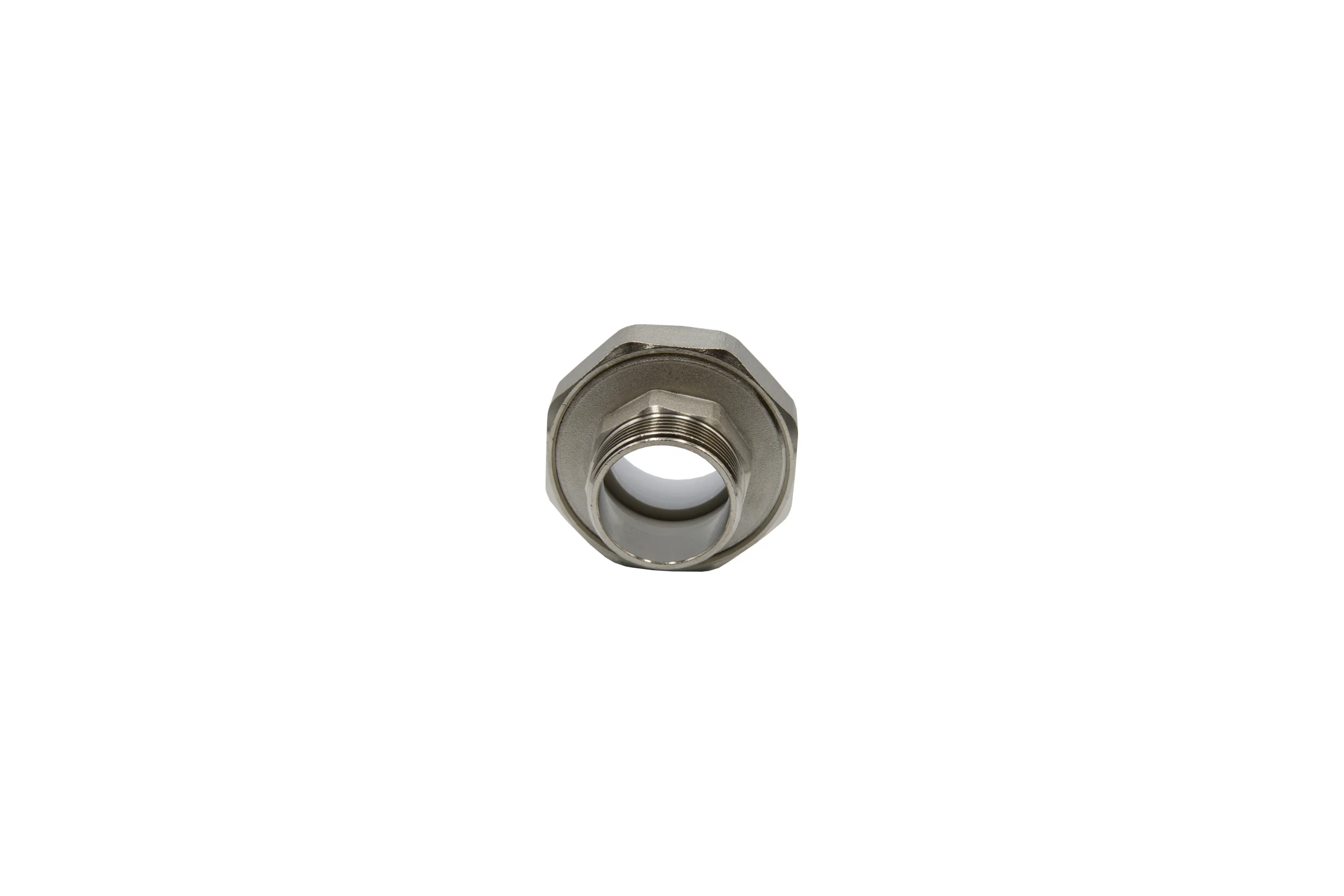 Комбинированная муфта VRT разъемная, наружная, 50х1 1/2", EVER plast, белый 532364