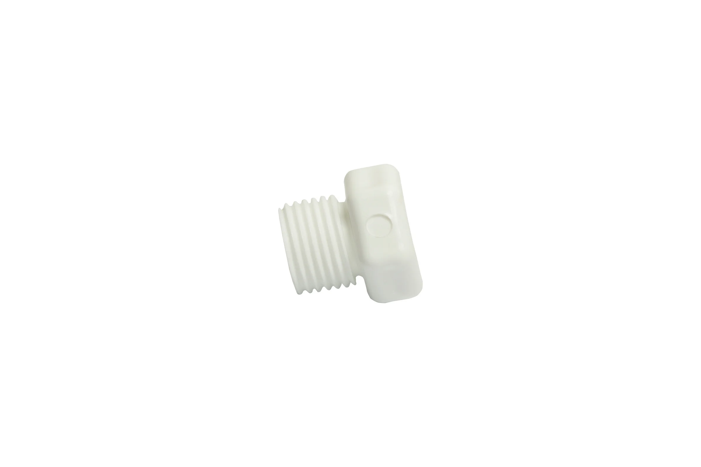 Заглушка VRT резьбовая, 1/2", наружная, белый 542472