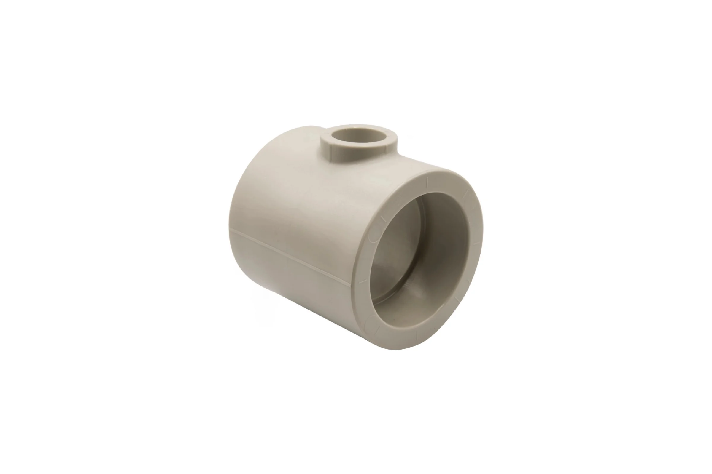 Переходной тройник VRT 63х25х63 EVER plast, серый, Россия 538406