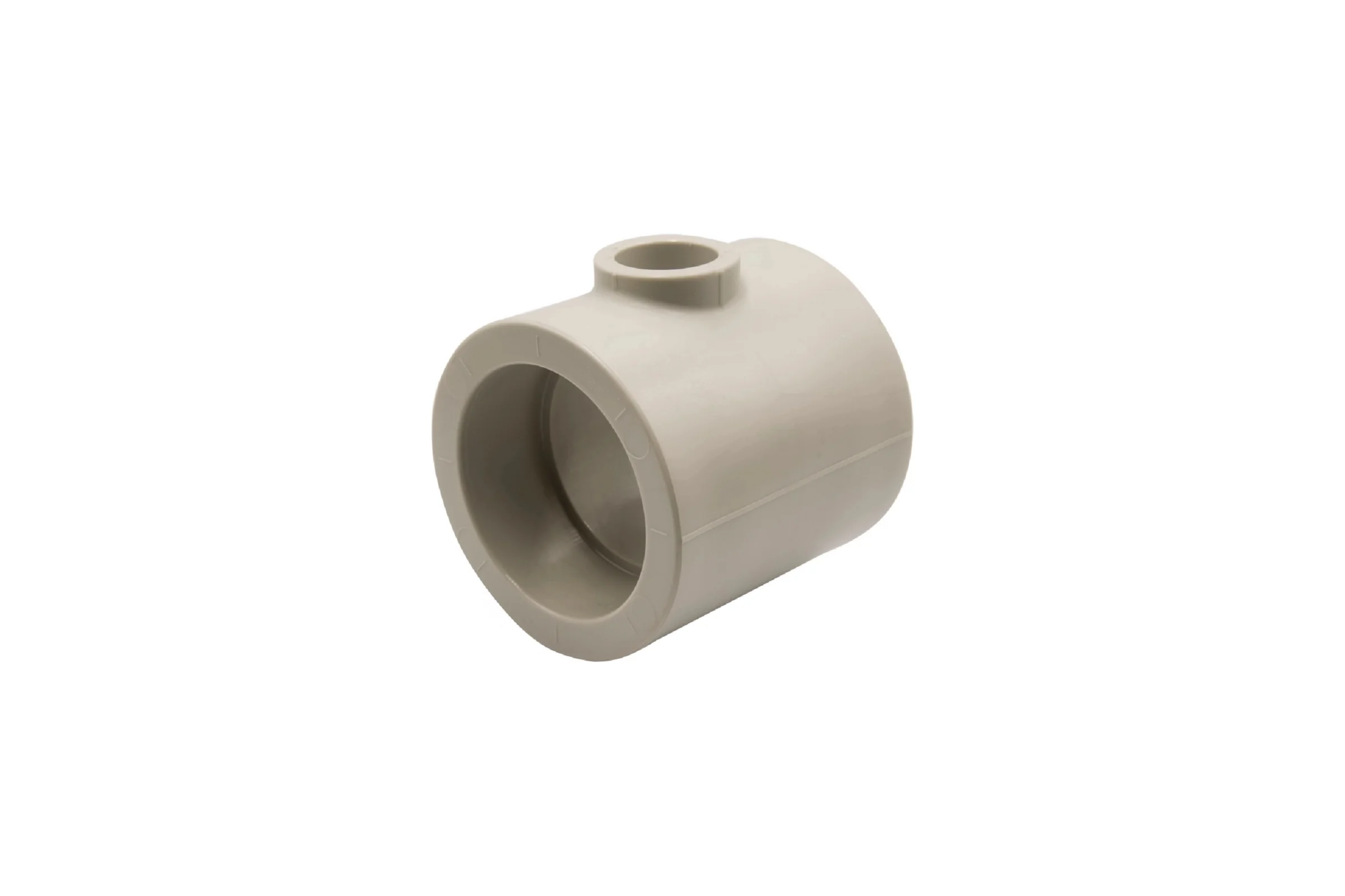 Переходной тройник VRT 63х25х63 EVER plast, серый, Россия 538406