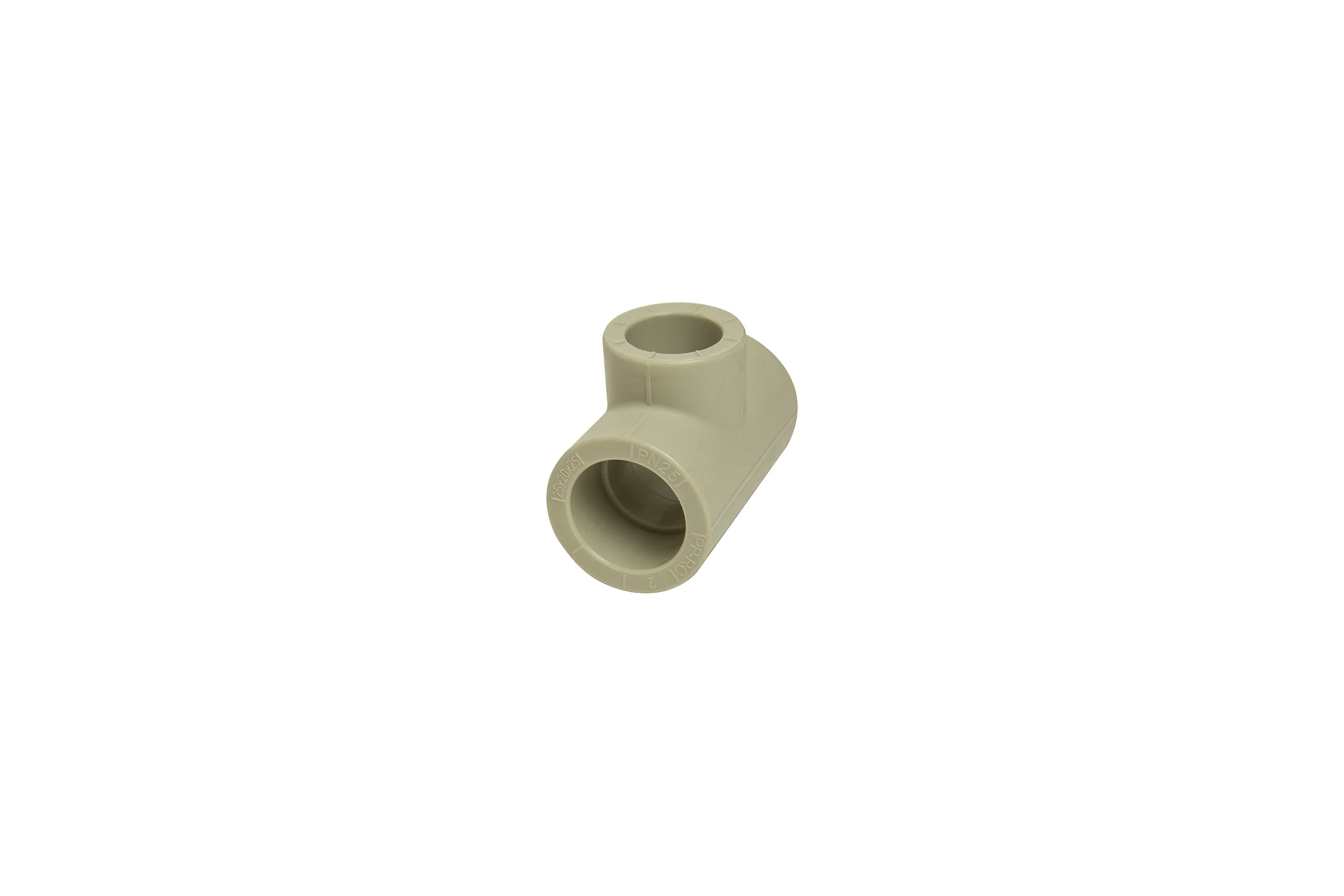 Переходной тройник VRT 25х20х25 EVER plast, серый, Россия 538391