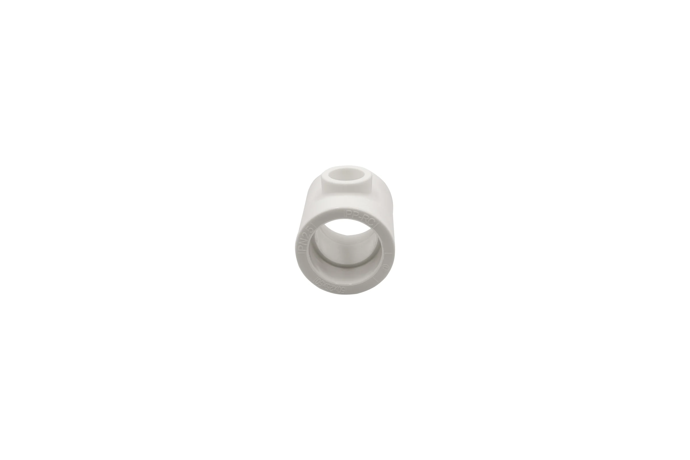 Переходной тройник VRT 50х25х50 EVER plast, белый, Россия 537465
