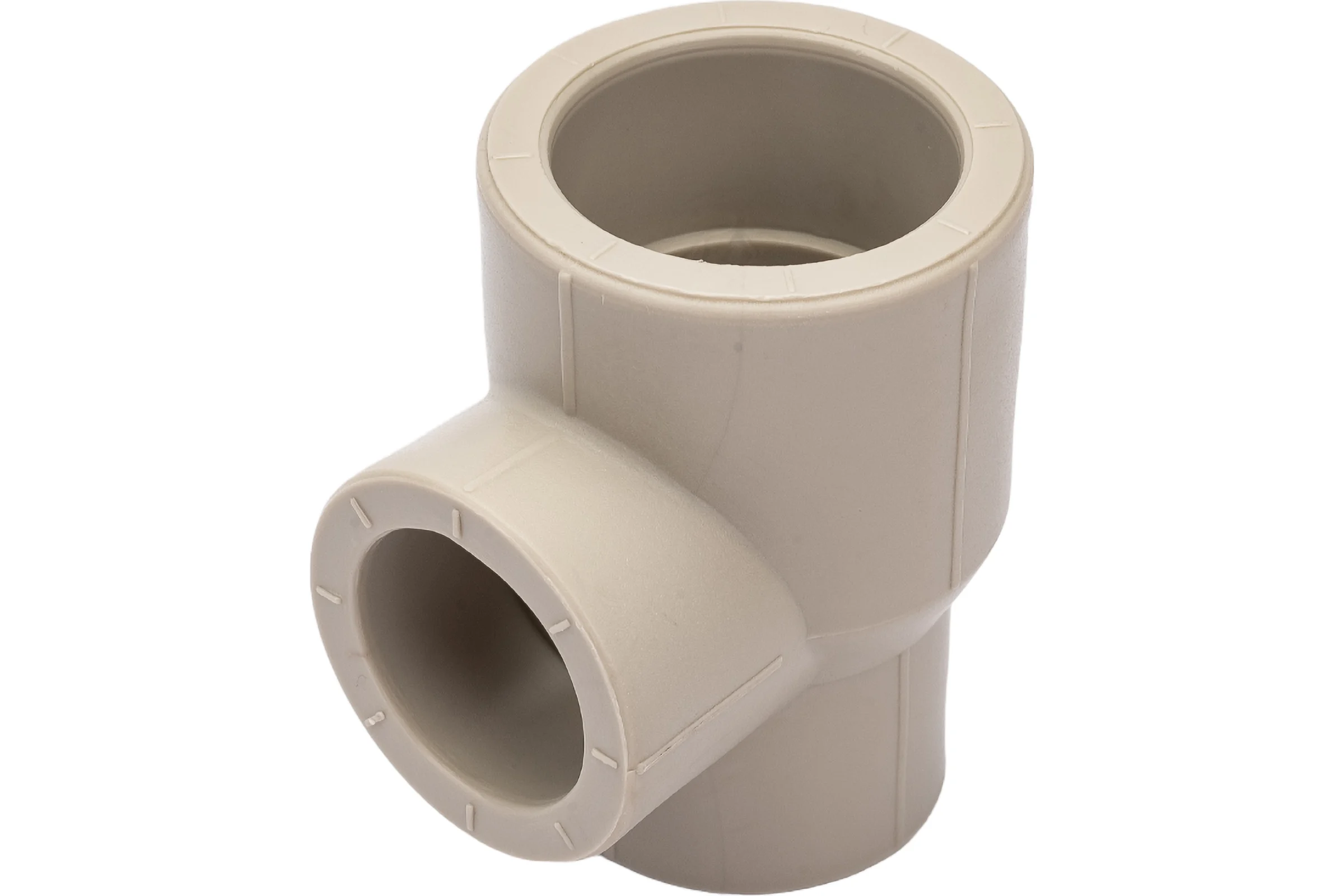Переходной тройник VRT 32х25х25 EVER plast, серый, Россия 538395