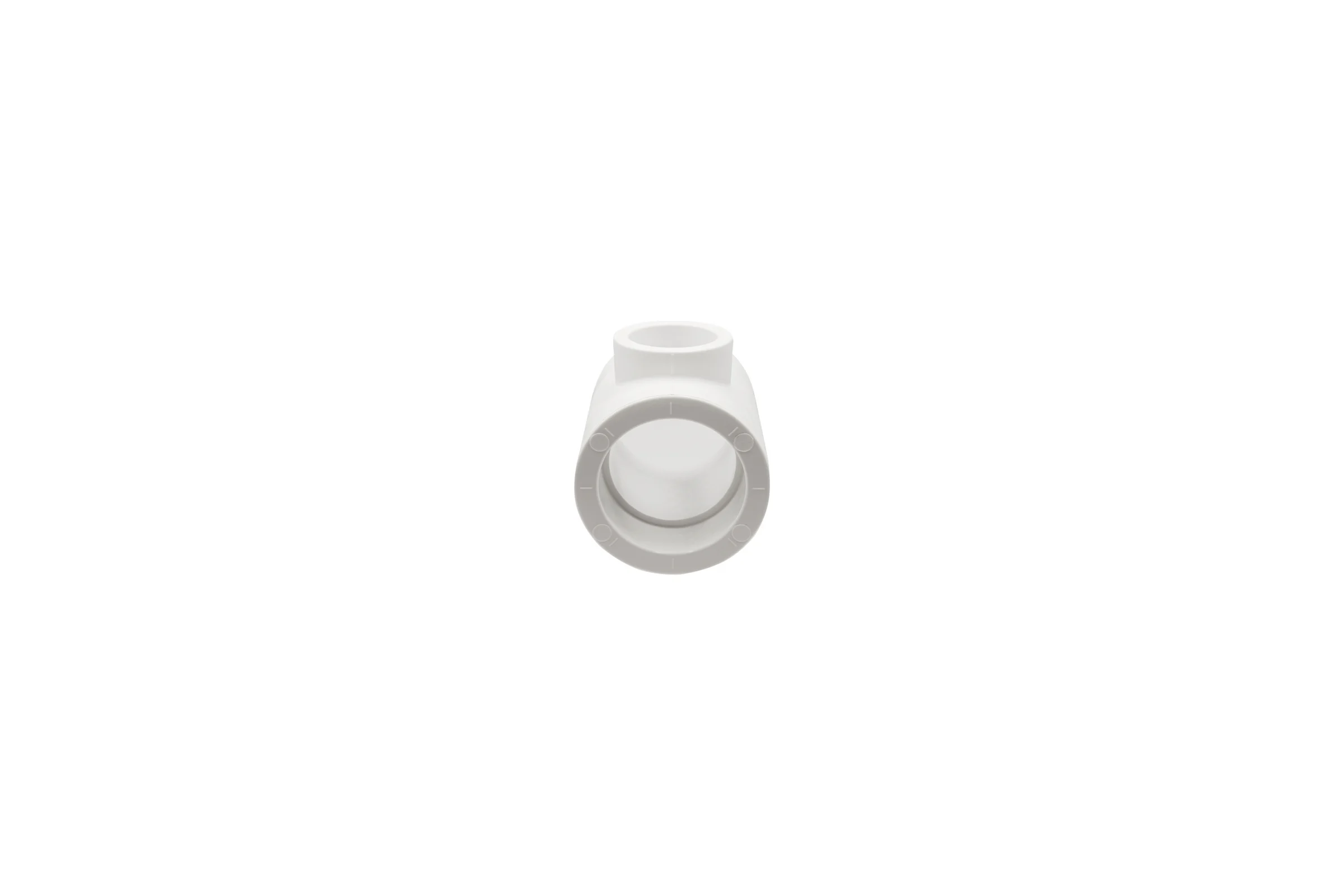 Переходной тройник VRT 63х40х63 EVER plast, белый, Россия 537474