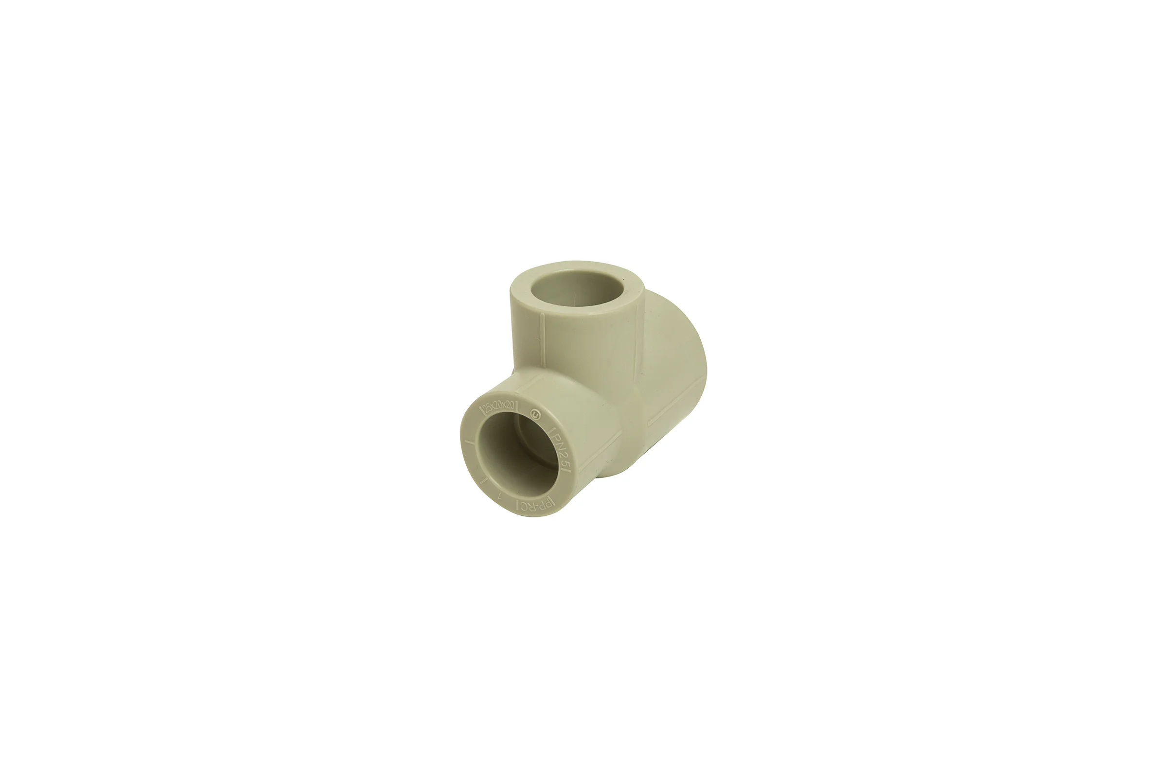 Переходной тройник VRT 25х20х20 EVER plast, серый, Россия 538390