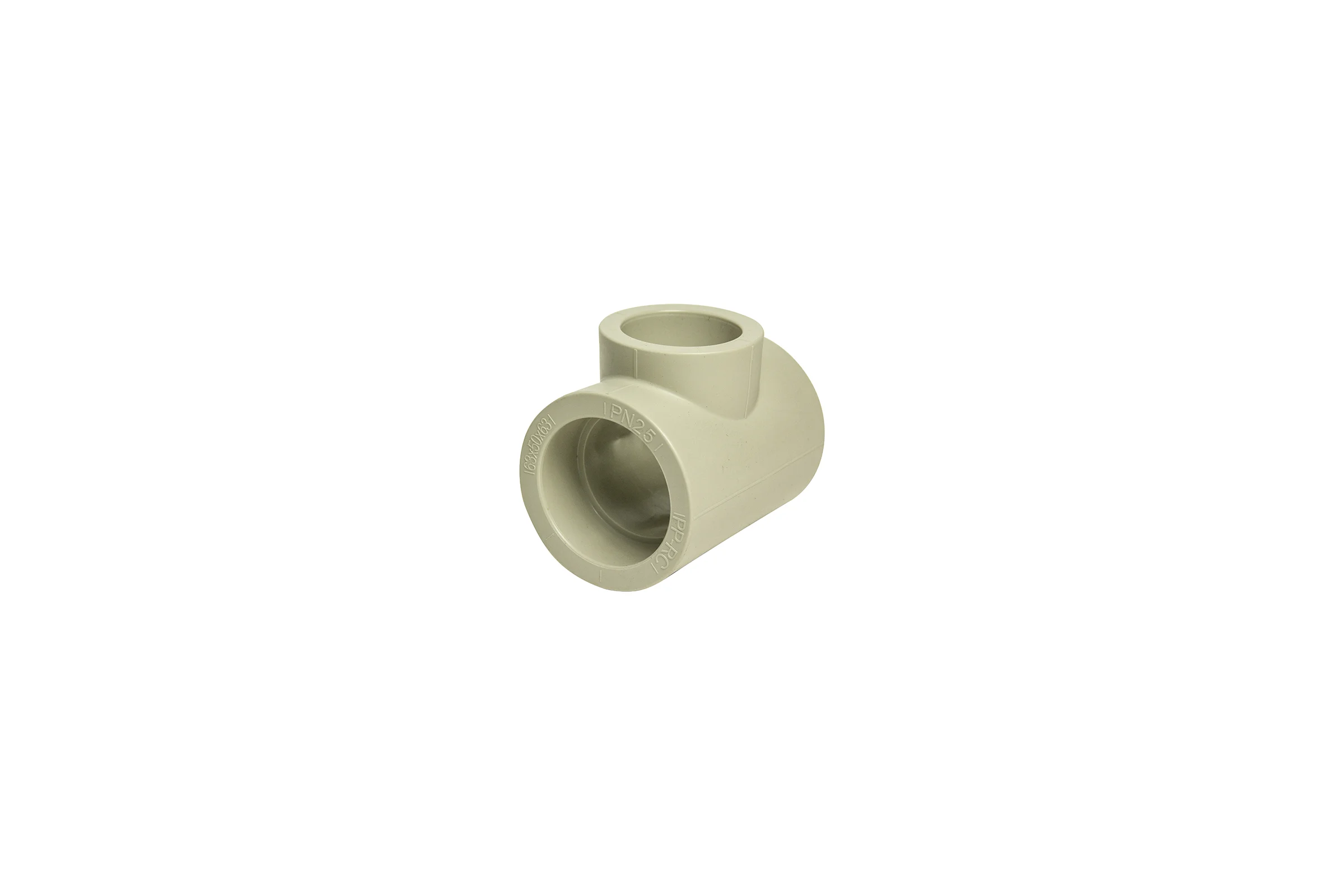 Переходной тройник VRT 63х50х63 EVER plast, серый, Россия 538409