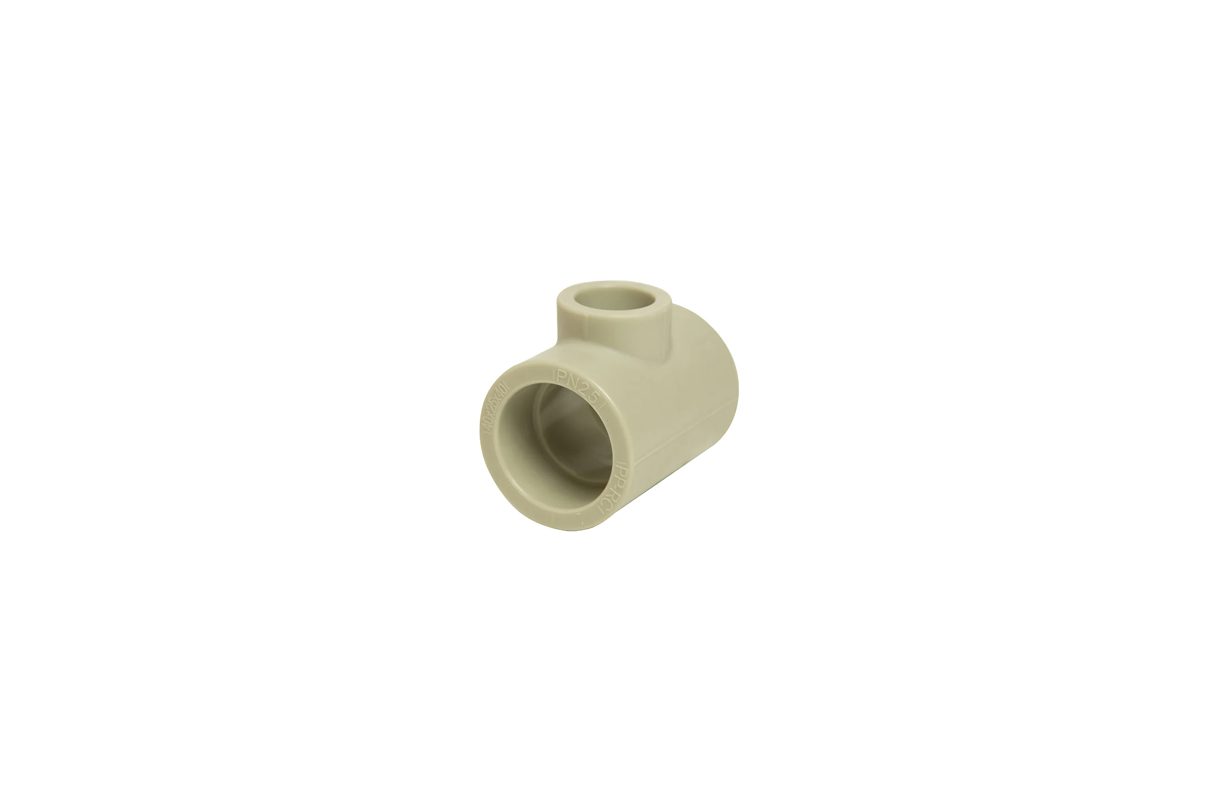Переходной тройник VRT 40х25х40 EVER plast, серый, Россия 538399