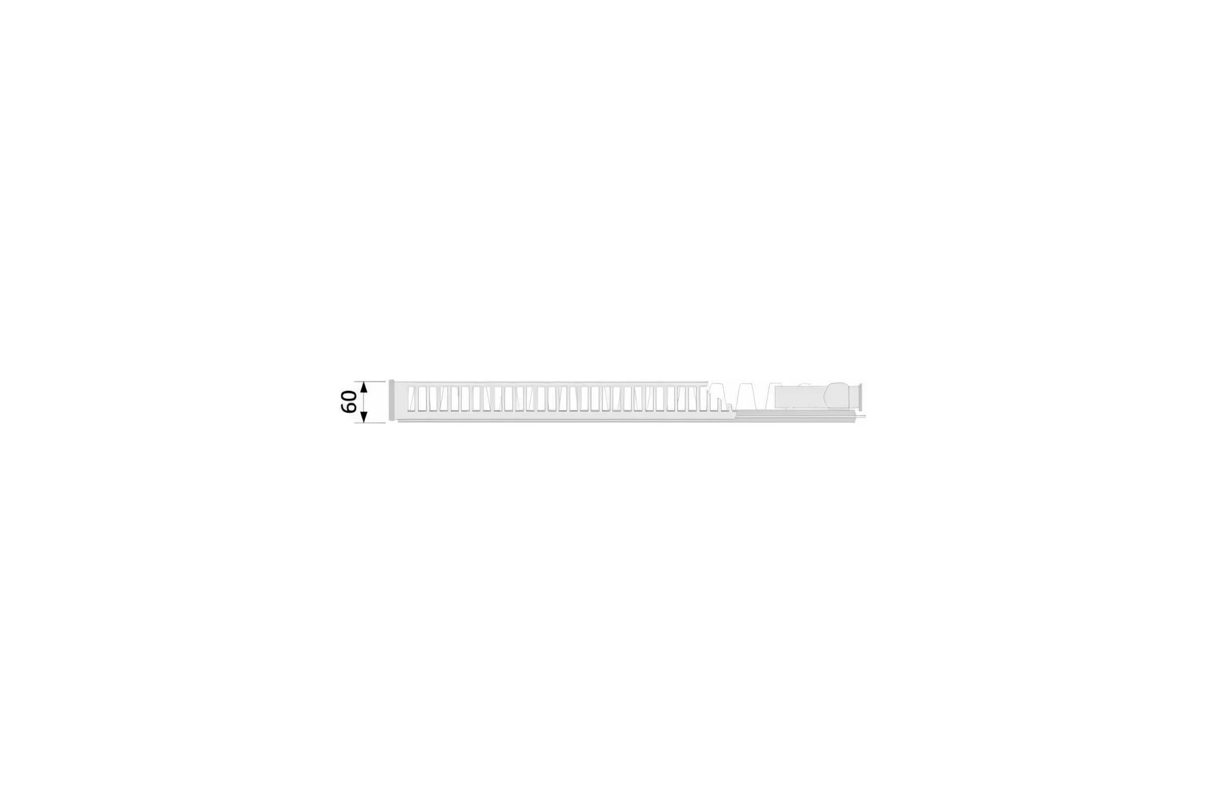Панельный радиатор ROYAL THERMO COMPACT C11-500-600 RAL9016 НС-1189492