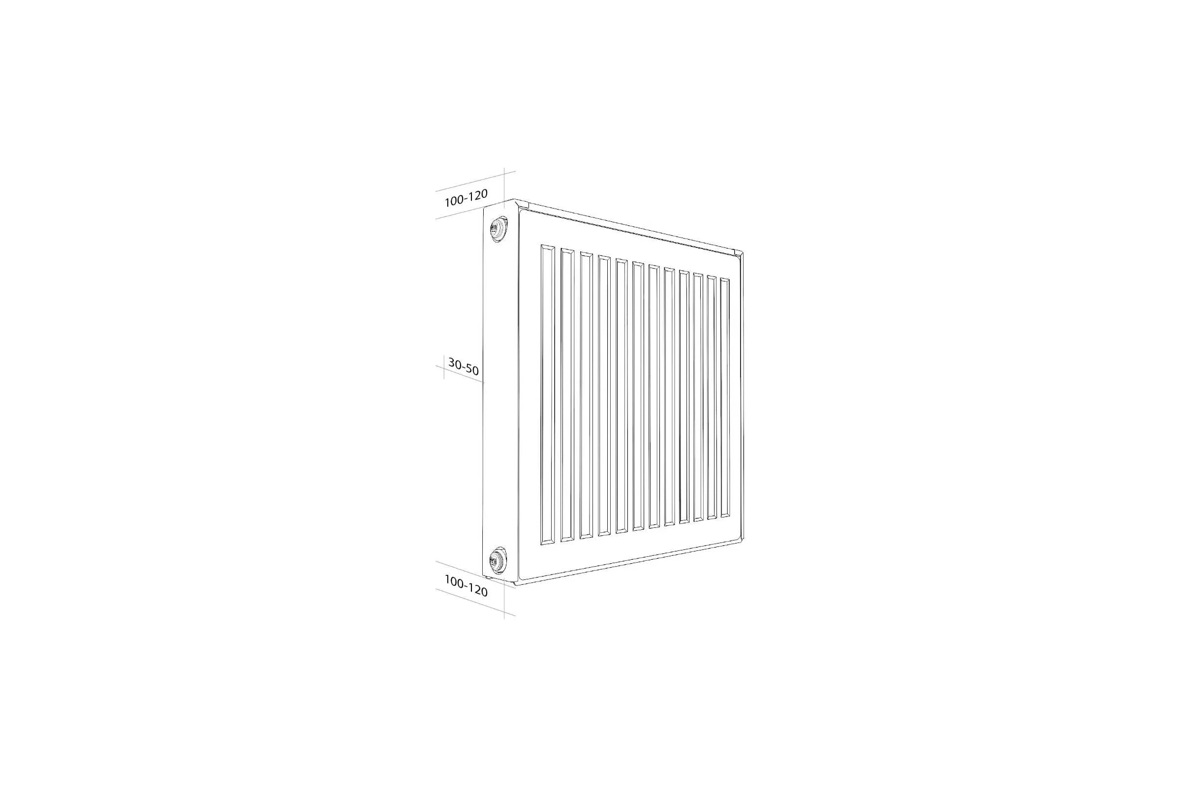 Панельный радиатор ROYAL THERMO COMPACT C11-500-1000 RAL9016 НС-1189469