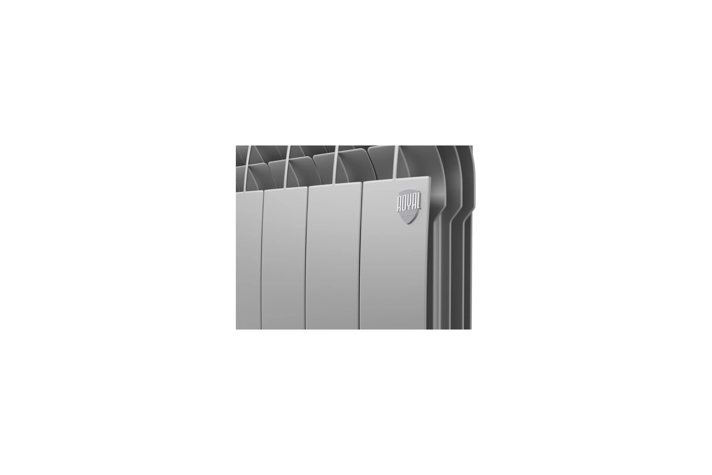 Радиатор ROYAL THERMO Biliner Alum 500 Silver Satin - 8 секций НС-1250258