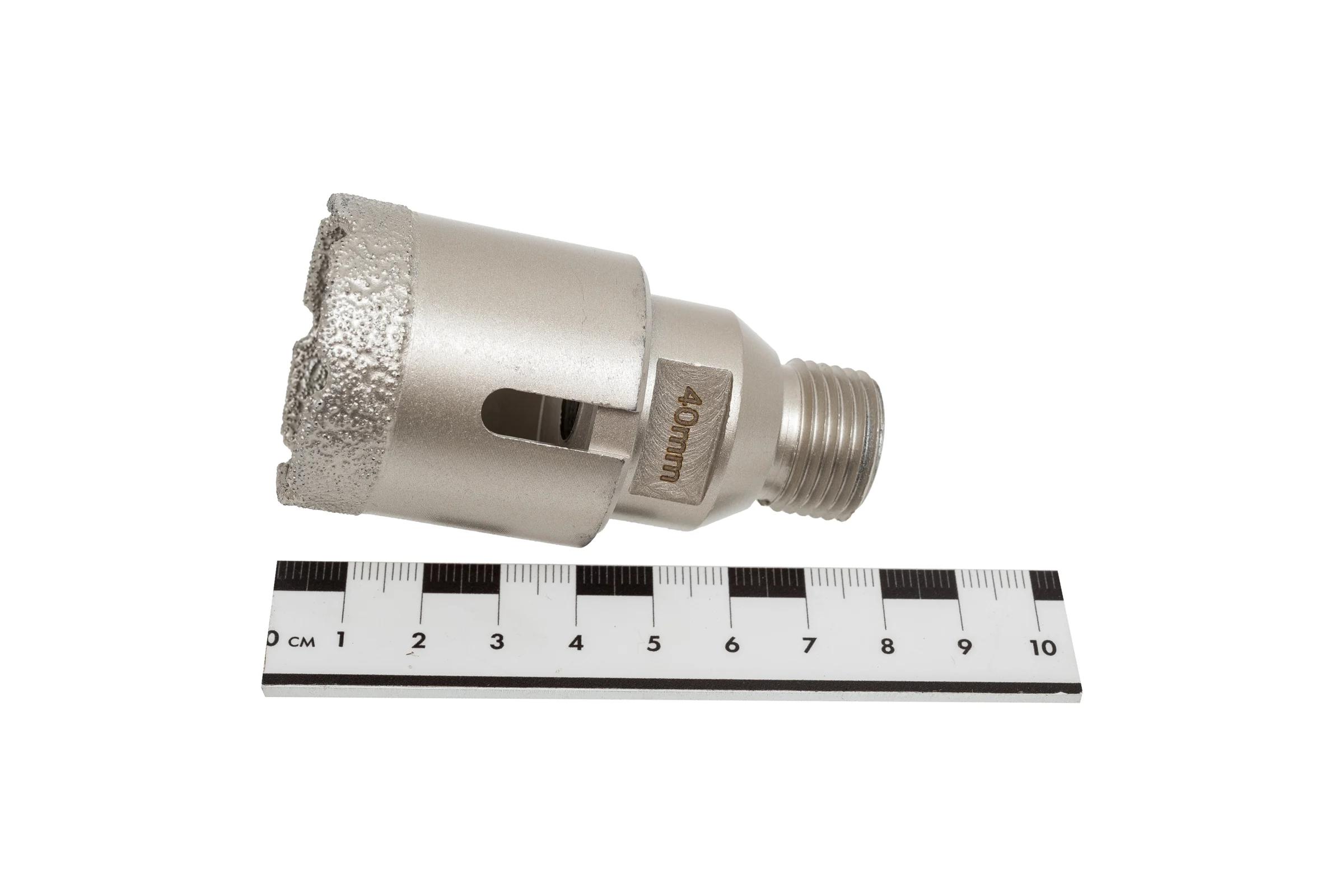 Коронка алмазная, вакуумное спекание (40х40 мм; 1/2"; М14) TECH-NICK TUK 136.600.7022