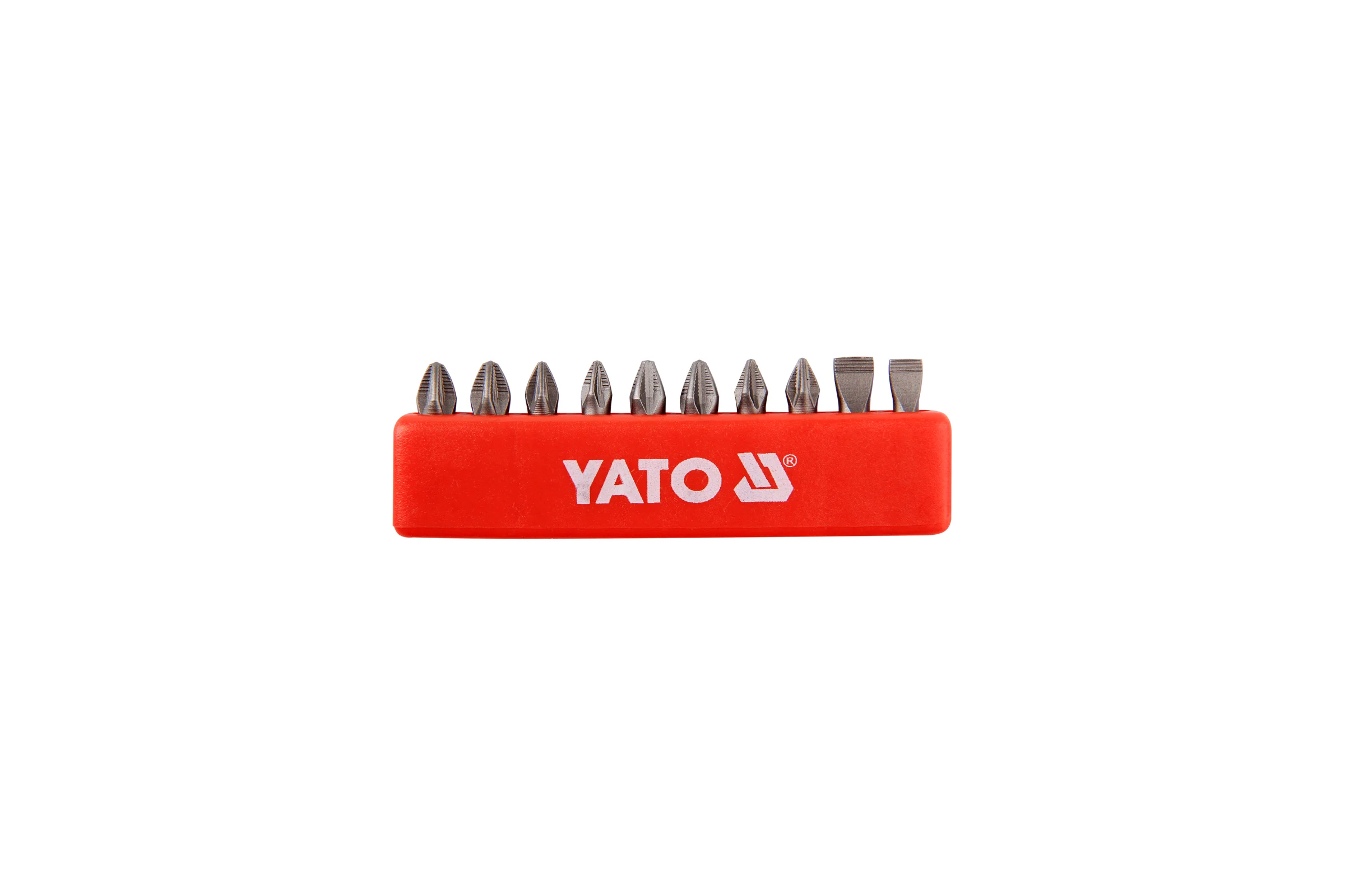 Набор бит PH/PZ/SL (1/4"; 25 мм; 10 шт.) YATO YT-0482
