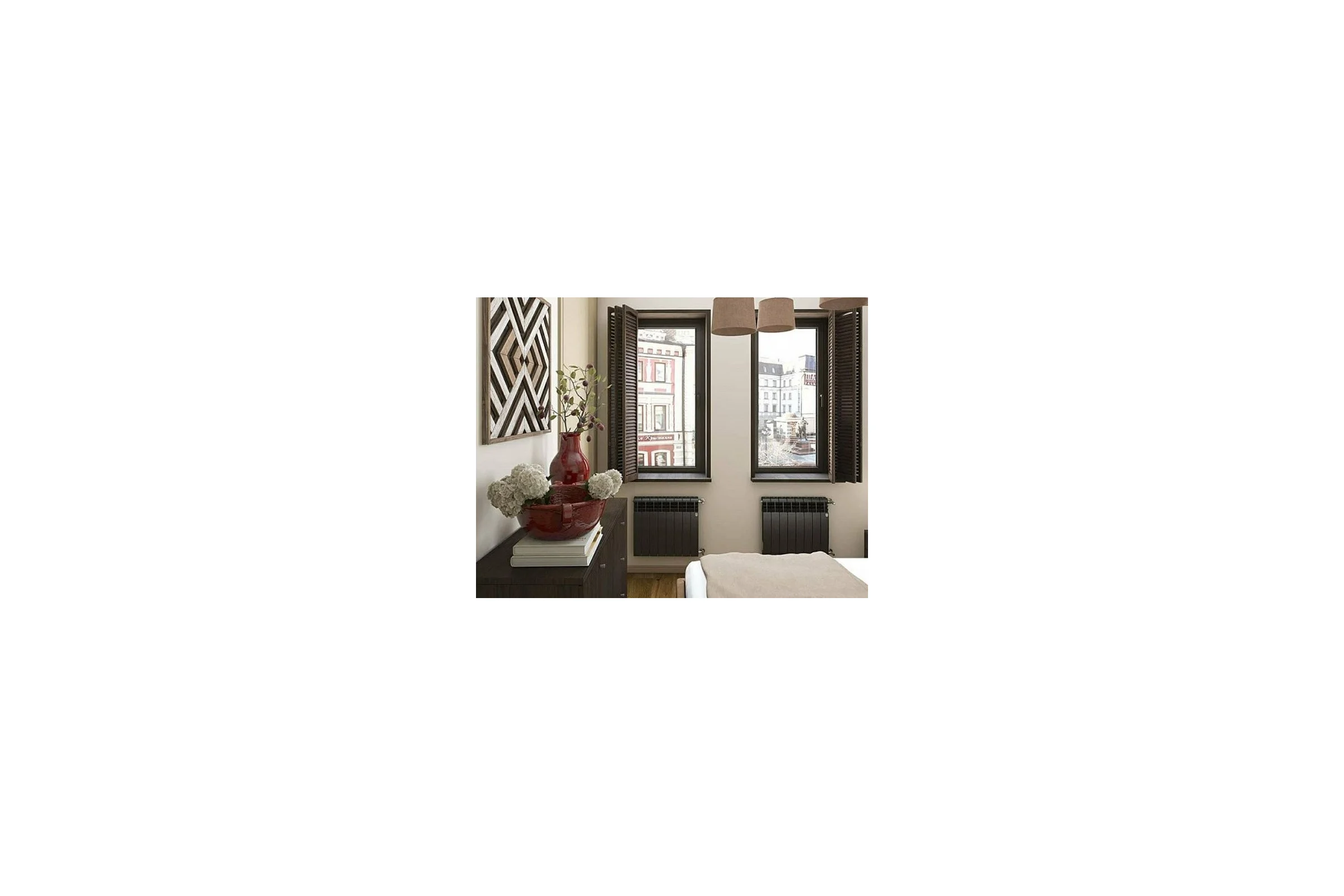 Радиатор ROYAL THERMO Biliner Alum 500 Noir Sable 4 секции НС-1250267