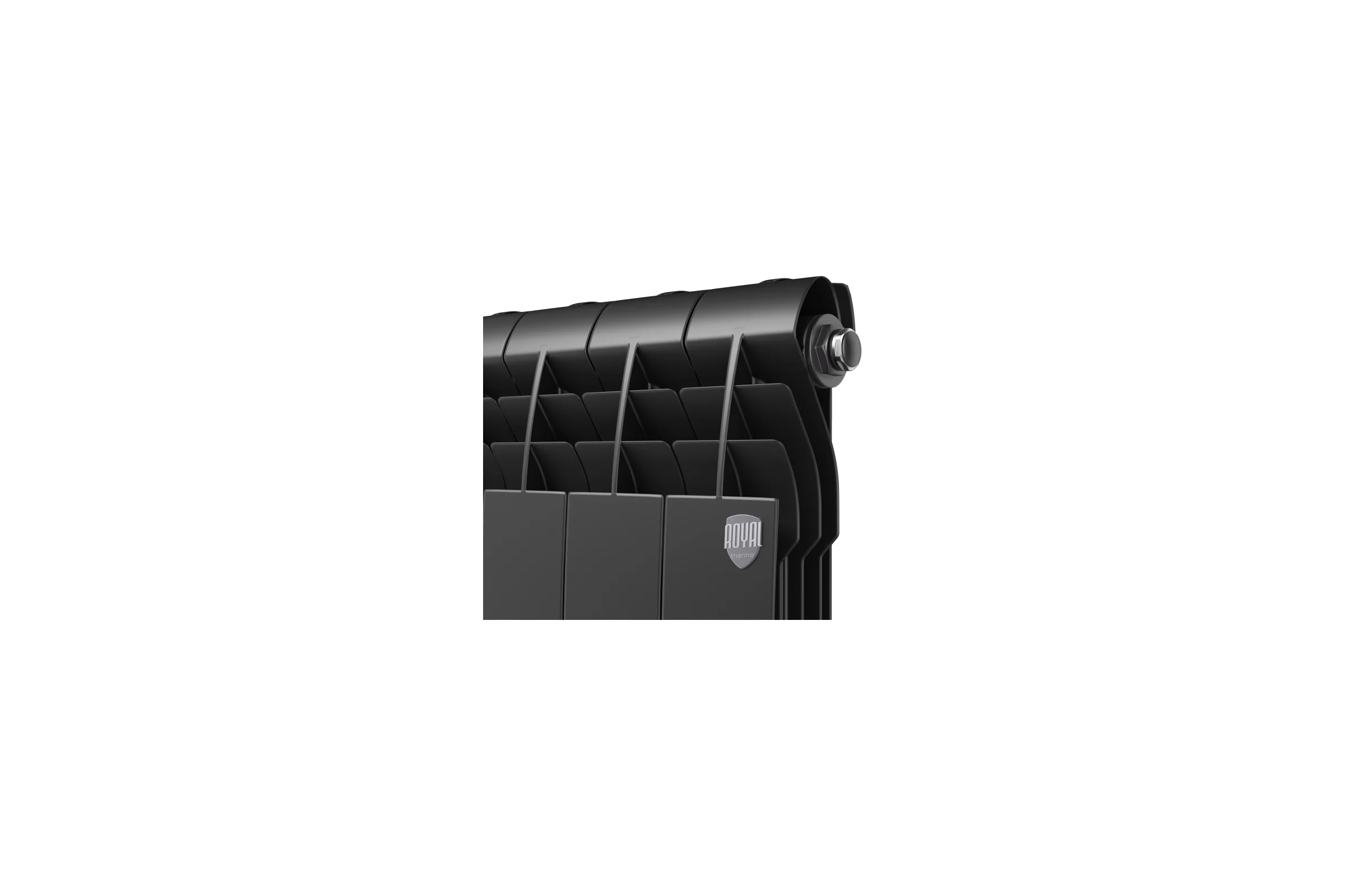 Радиатор ROYAL THERMO Biliner Alum 500 Noir Sable 8 секций НС-1250270