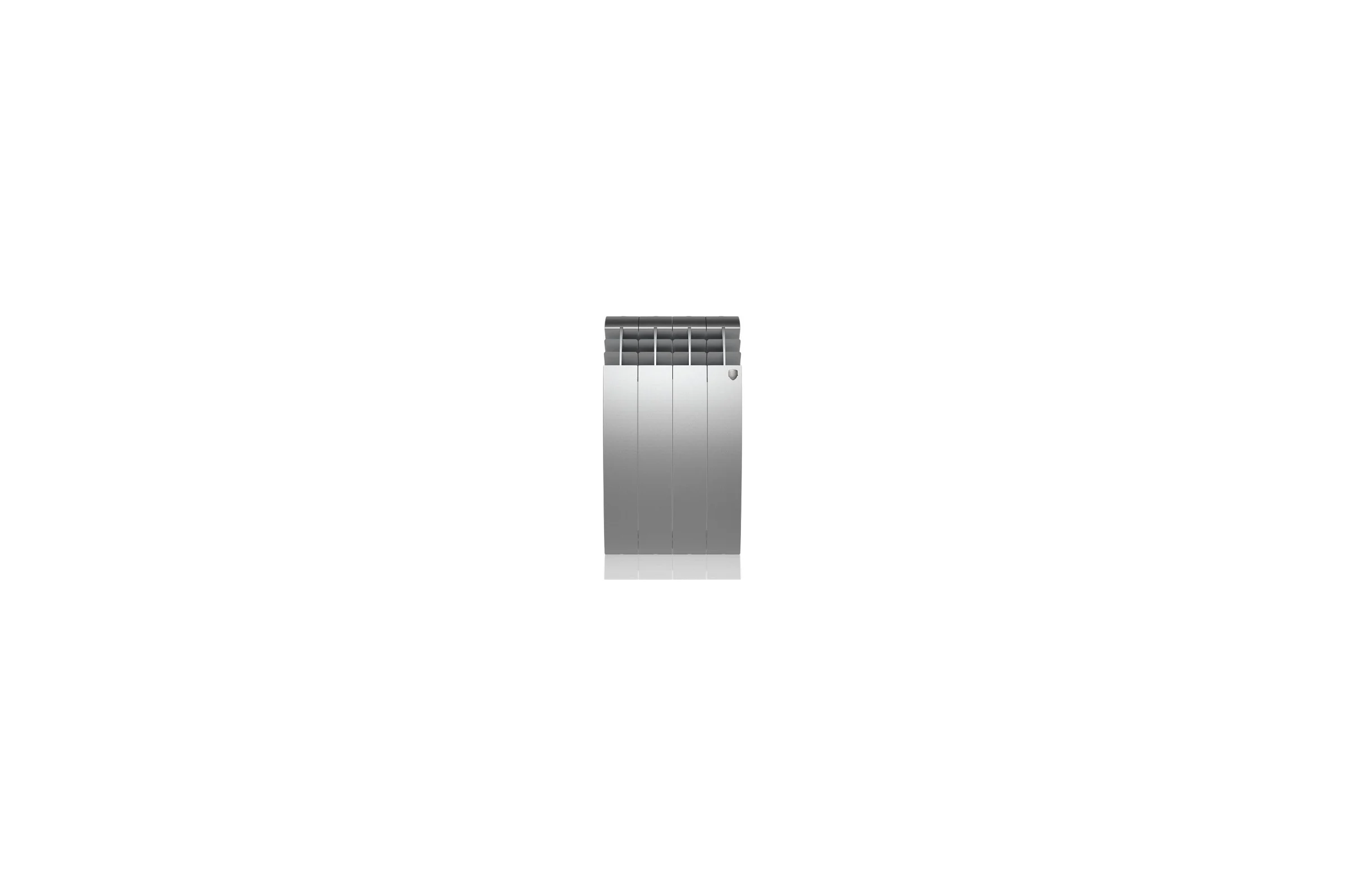 Радиатор ROYAL THERMO Biliner Alum 500 Silver Satin 4 секции НС-1250254