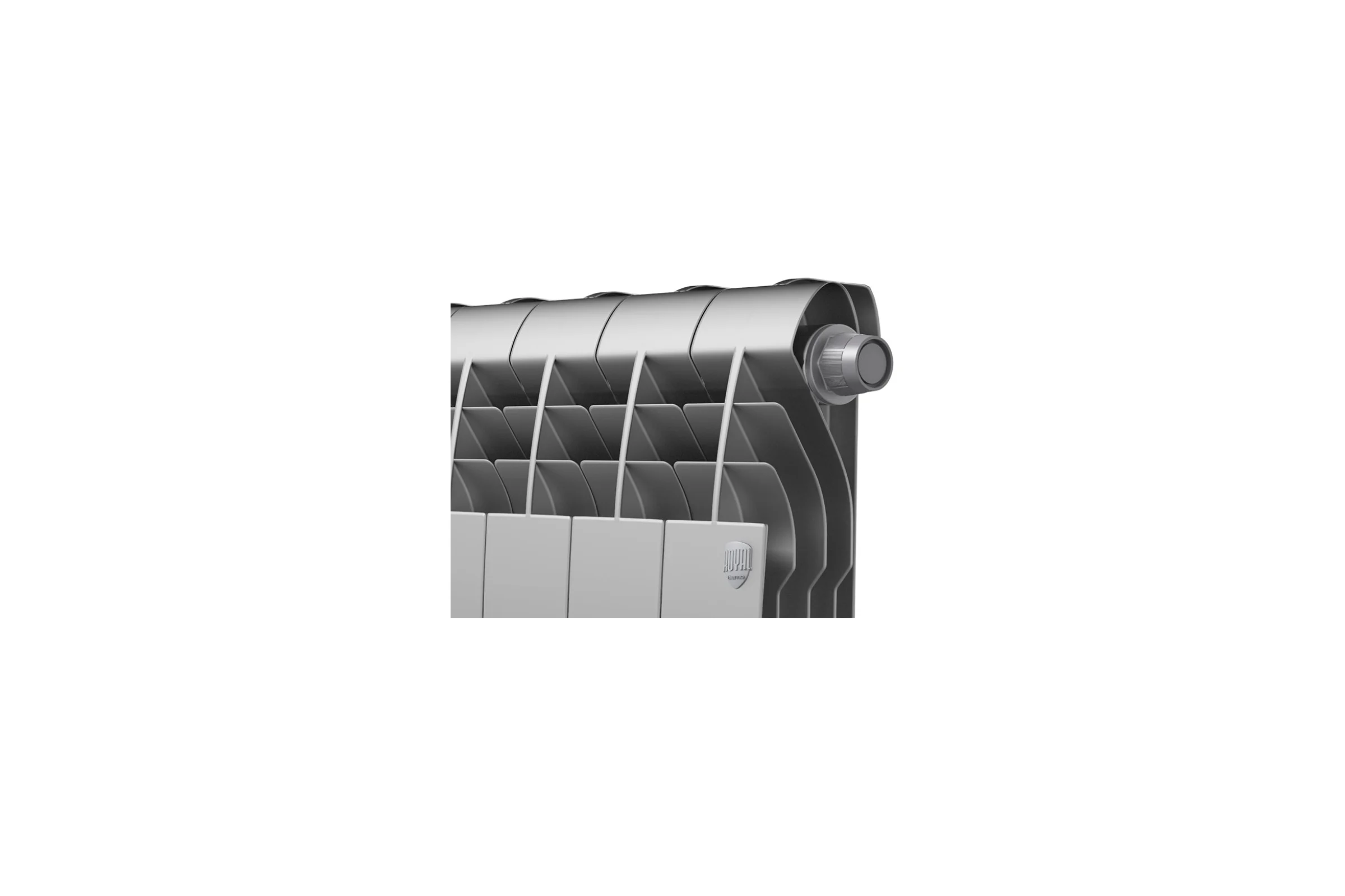 Радиатор ROYAL THERMO Biliner Alum 500 Silver Satin 12 секций НС-1250265