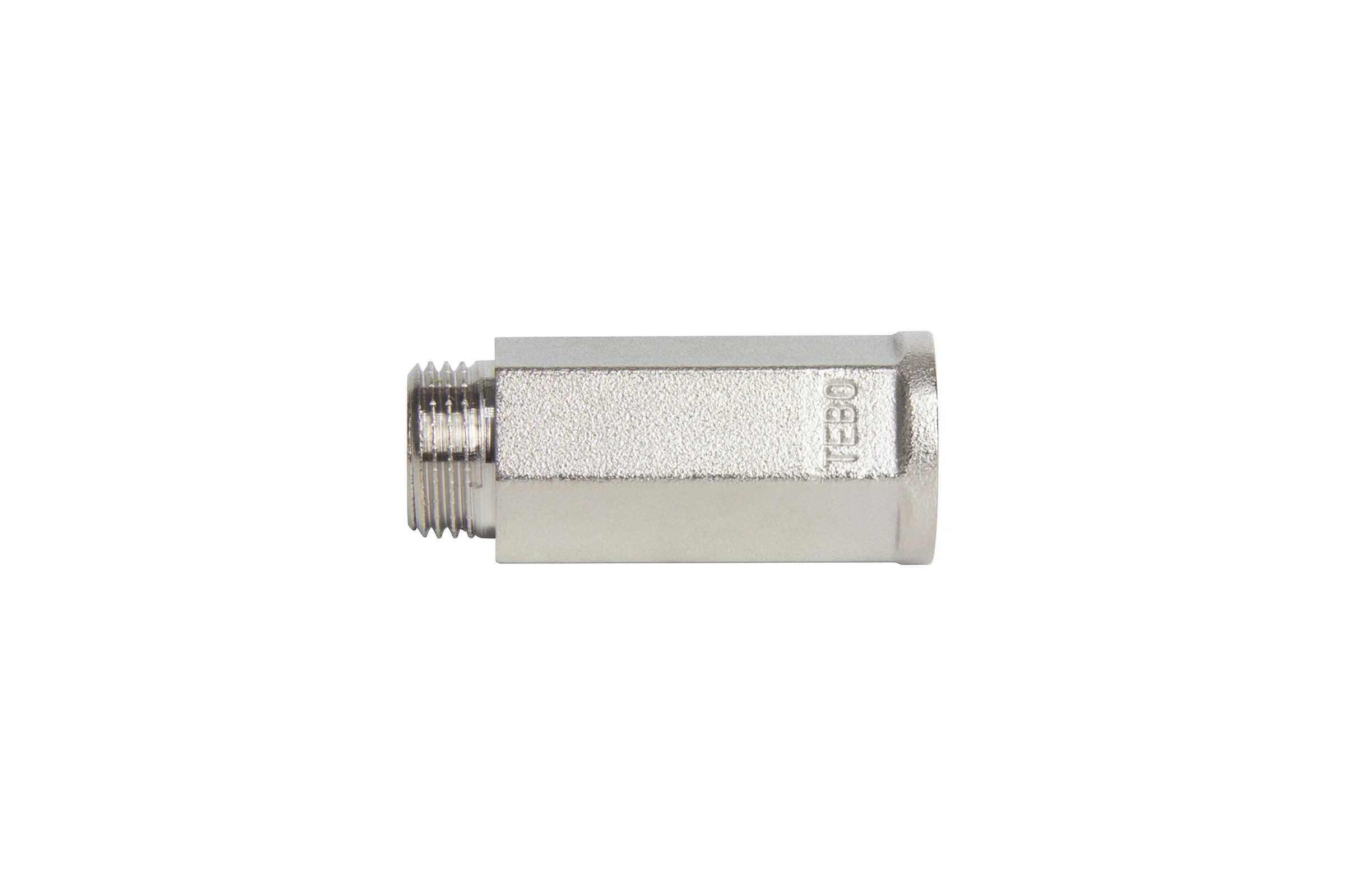 Удлинитель шестигранный TEBO ВН/НАР 1/2"x50мм латунь T-ЛР.У.2.12-50.CN