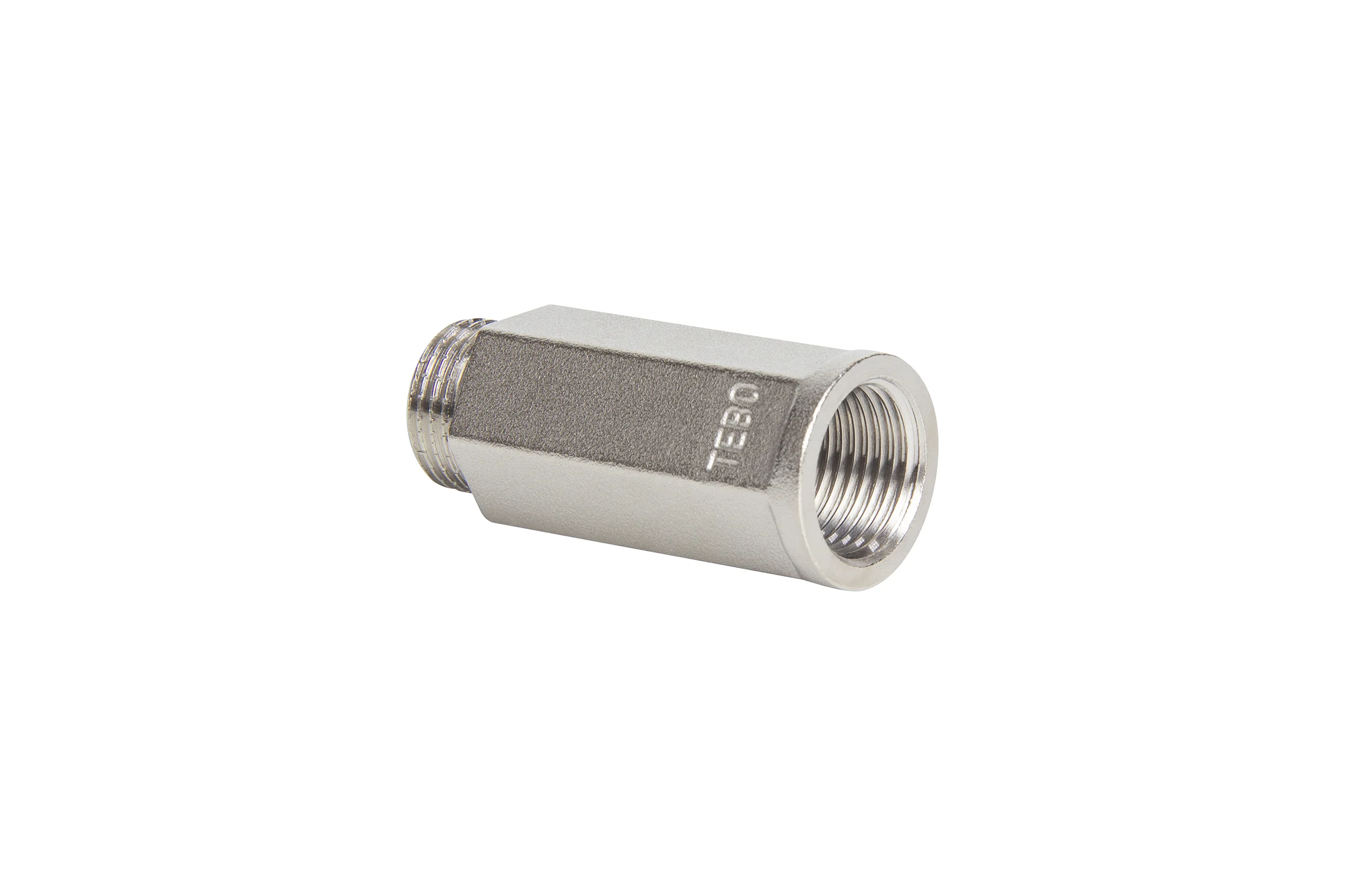 Удлинитель шестигранный TEBO ВН/НАР 1/2"x50мм латунь T-ЛР.У.2.12-50.CN