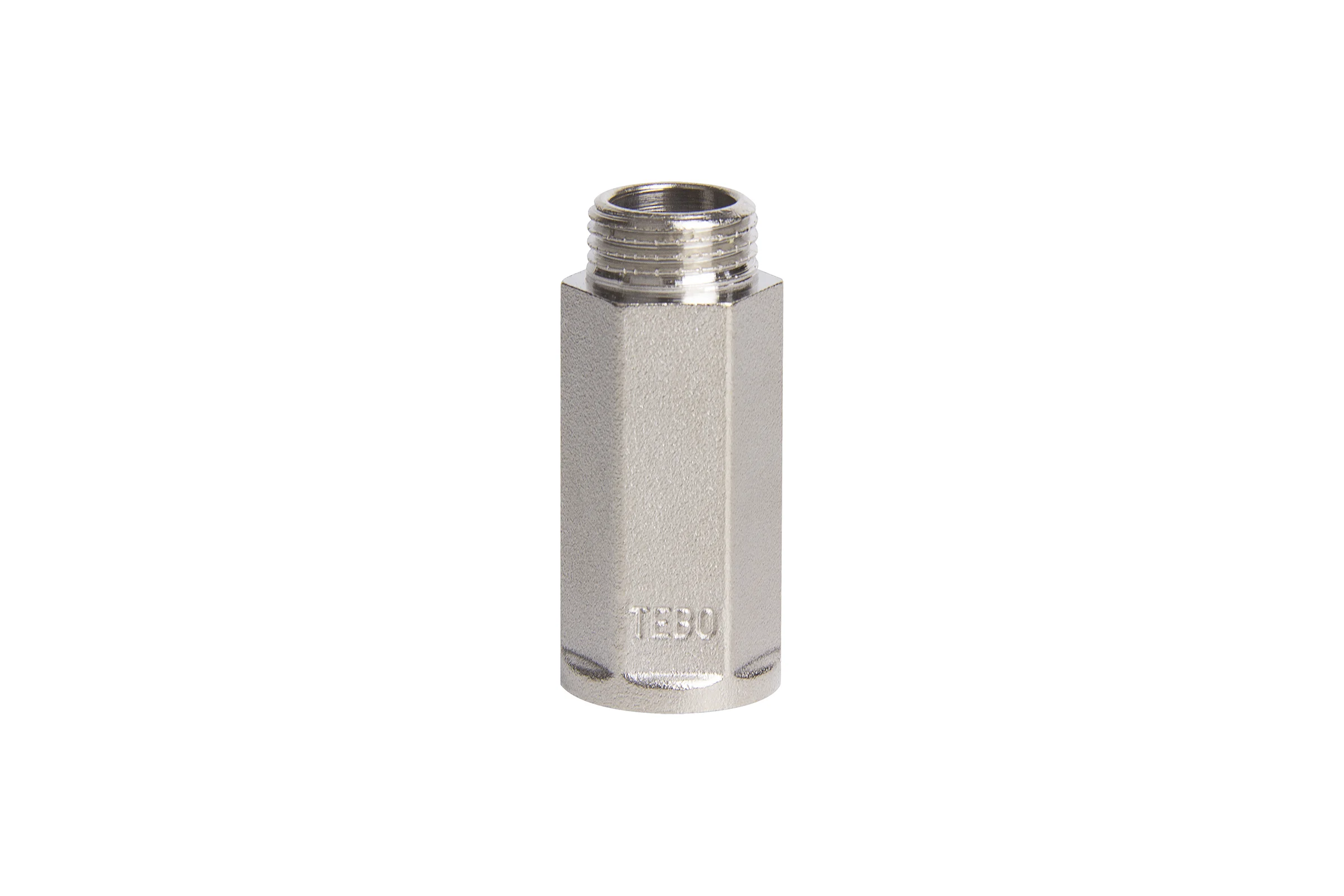 Удлинитель шестигранный TEBO ВН/НАР 1/2"x50мм латунь T-ЛР.У.2.12-50.CN