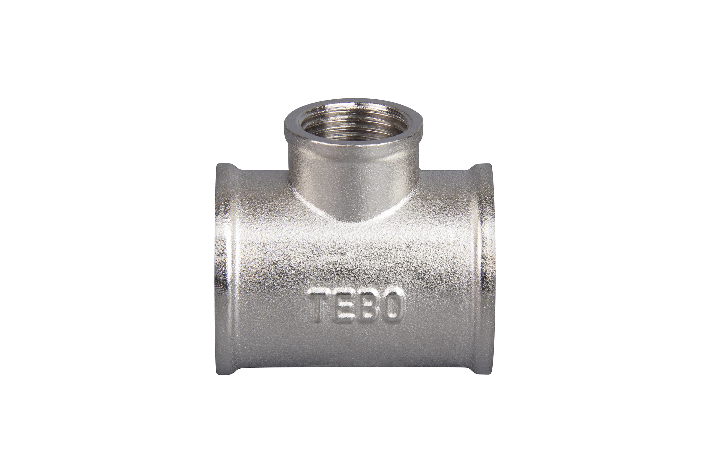 Тройник переходной TEBO ВР 3/4"x1/2"x3/4" латунь T-ЛР.Тр.1.34-12-34.CN